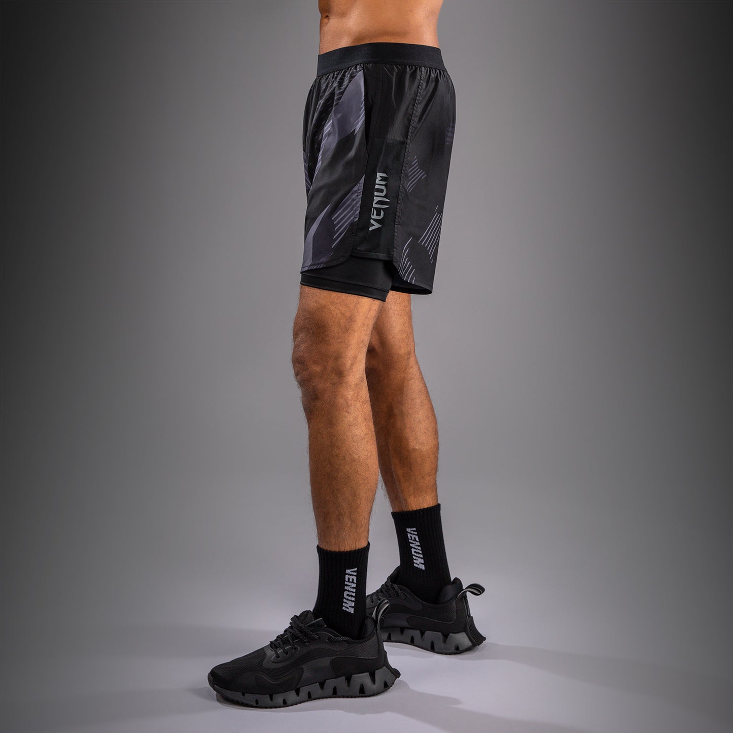 Venum No-Gi 6.0 Training Shorts - Black/Grey