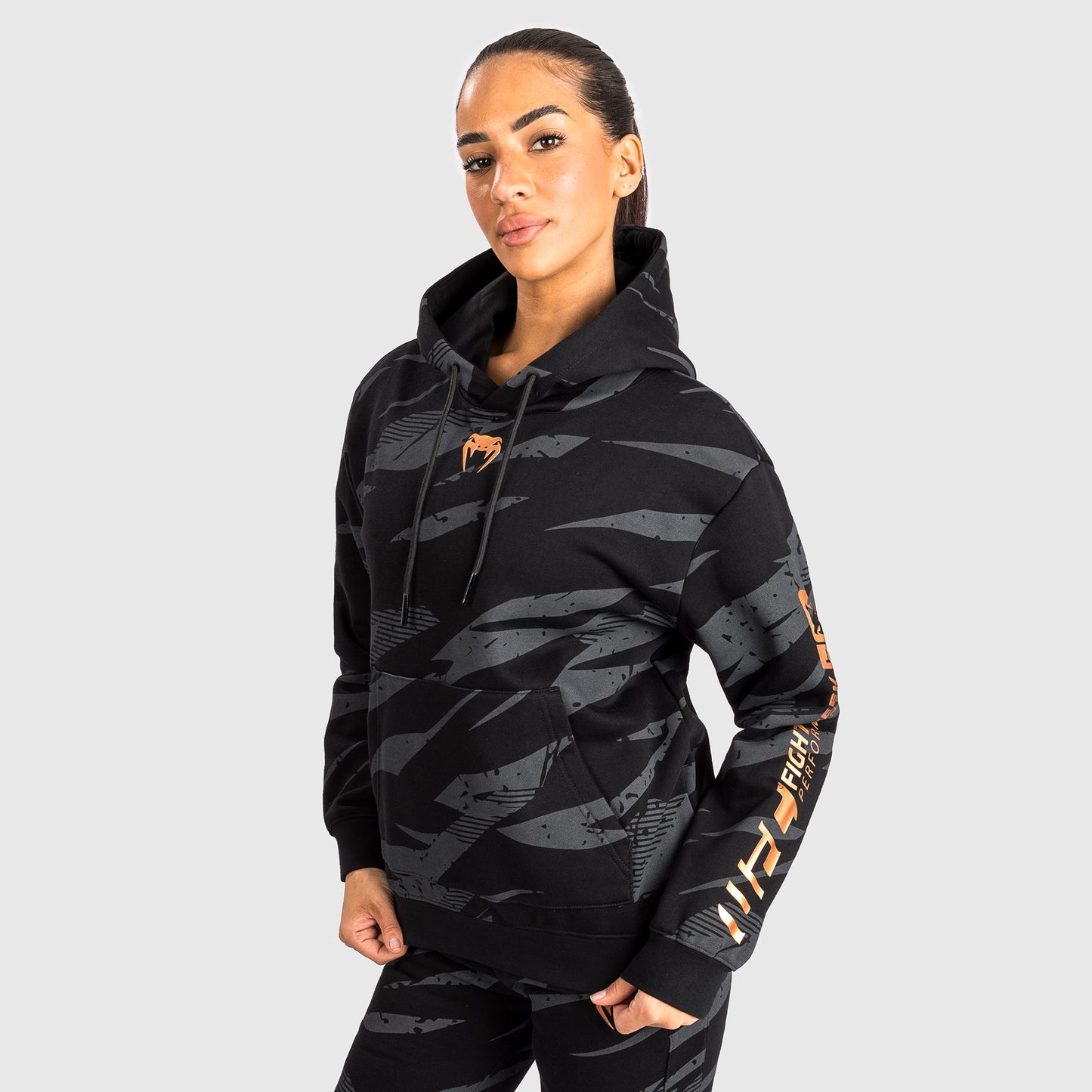 UFC Adrenaline by Venum Fight Week Women’s Pullover Hoodie - Urban Camo