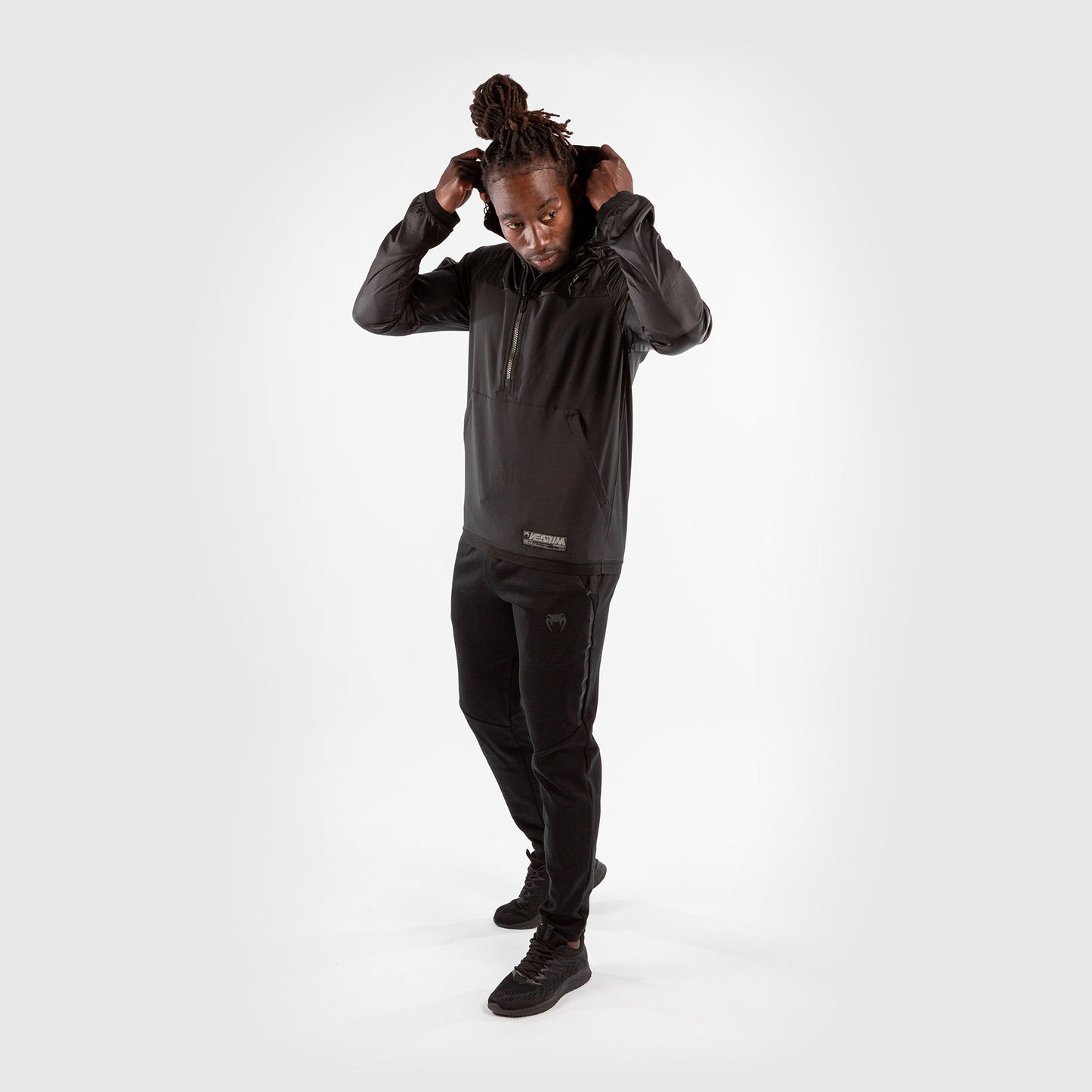 Venum Laser XT Hoodie – Black/Black