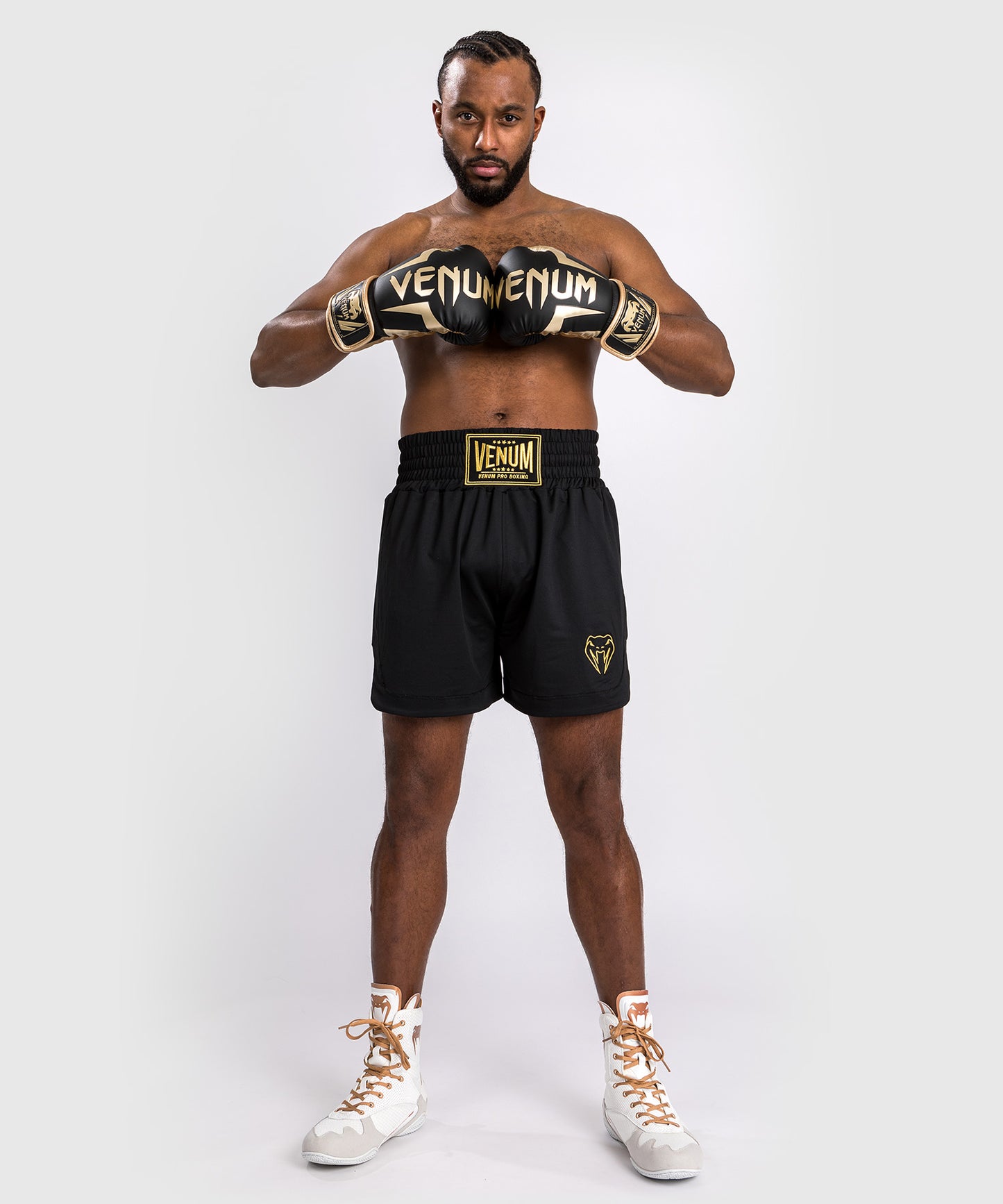 Venum Classic Boxing Shorts - Black/Gold