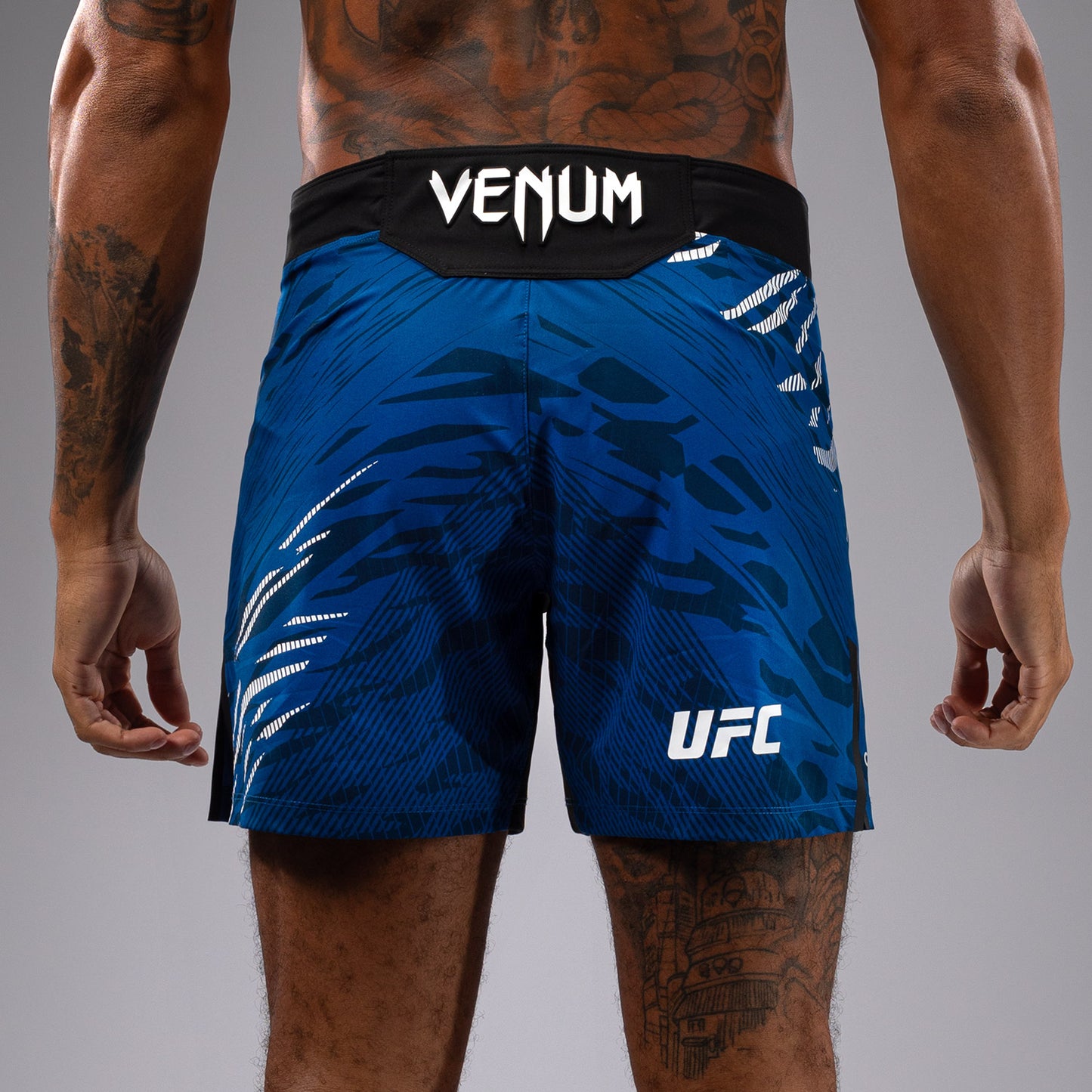 UFC Fusion by Venum Authentic Fight Night Men’s Fight Short - Short Fit - Blue
