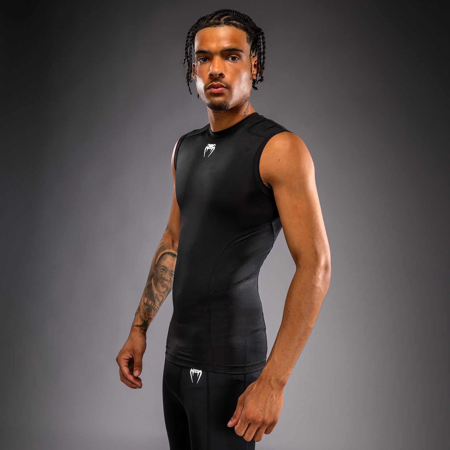Venum MX Basics Tank Top - Black/White
