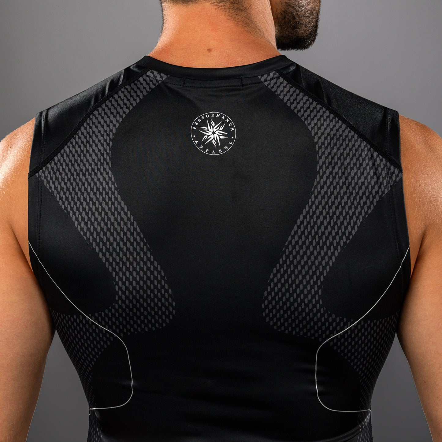 Venum Nexus Sleeveless Rashguard - Black/Silver