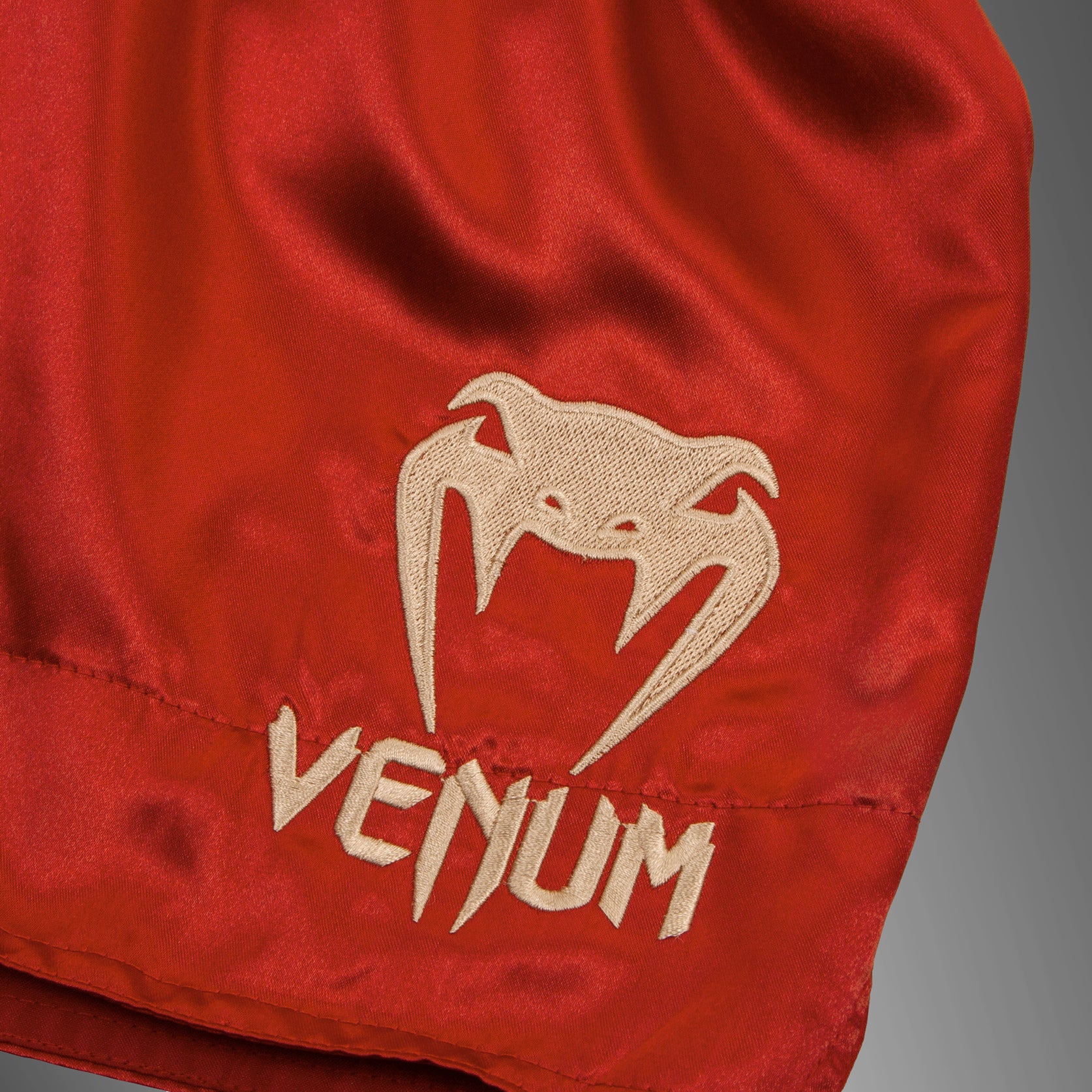 Venum Muay Thai Shorts Classic - Bordeaux/Gold