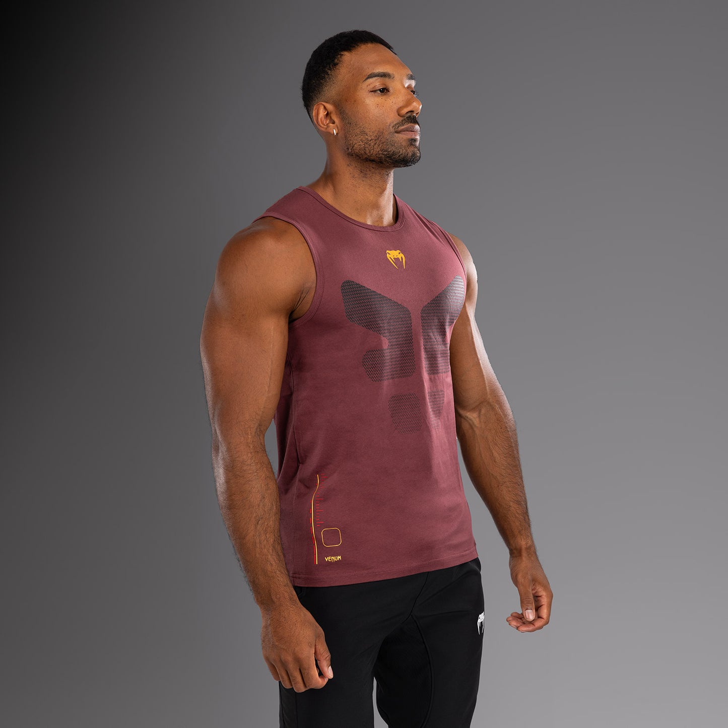 Venum Tactical XT Tank Top - Black/Burgundy/Gold