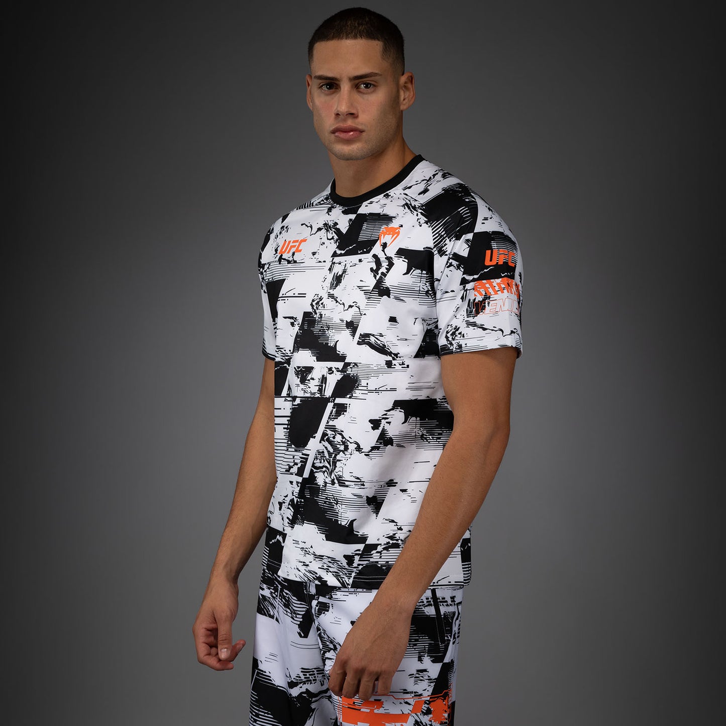 Men's UFC Zenith by Venum White Authentic Fight Week Performance Short Sleeve T-Shirt