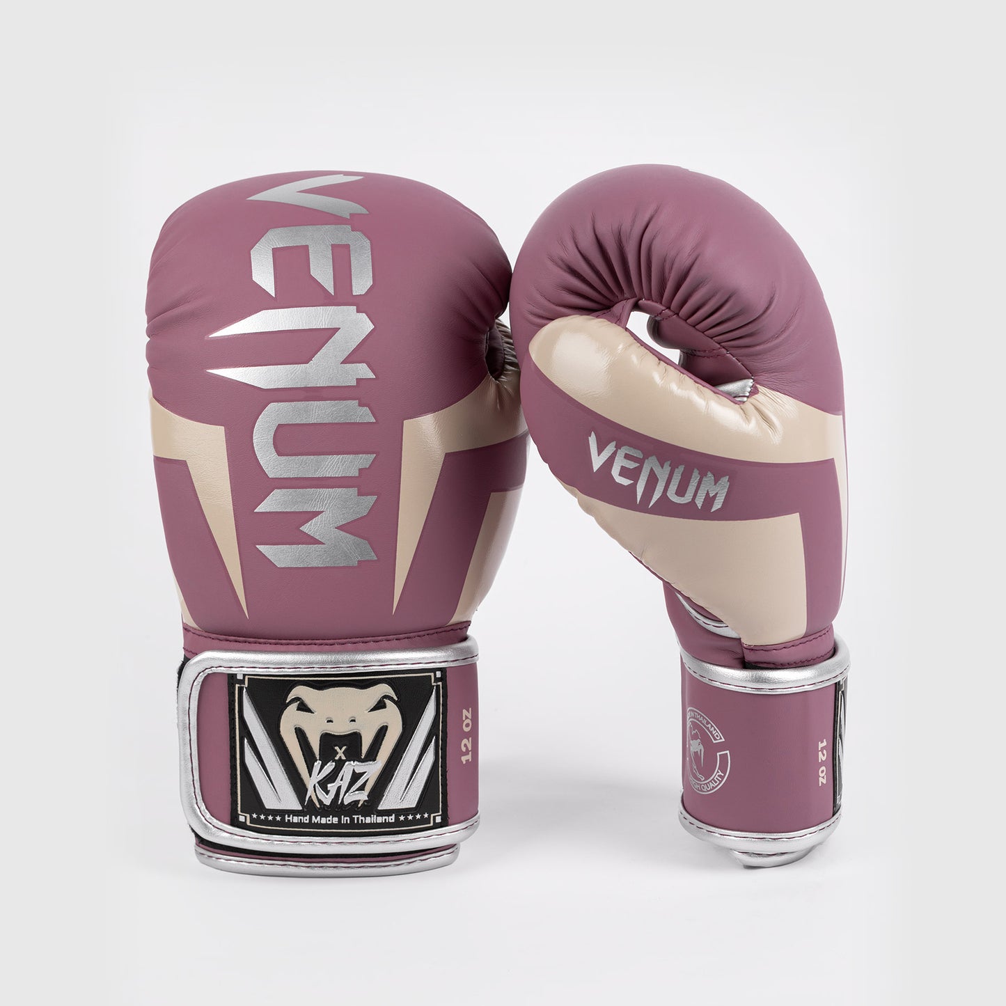 Venum x Kaz Elite Boxing Gloves - Dusky Orchid