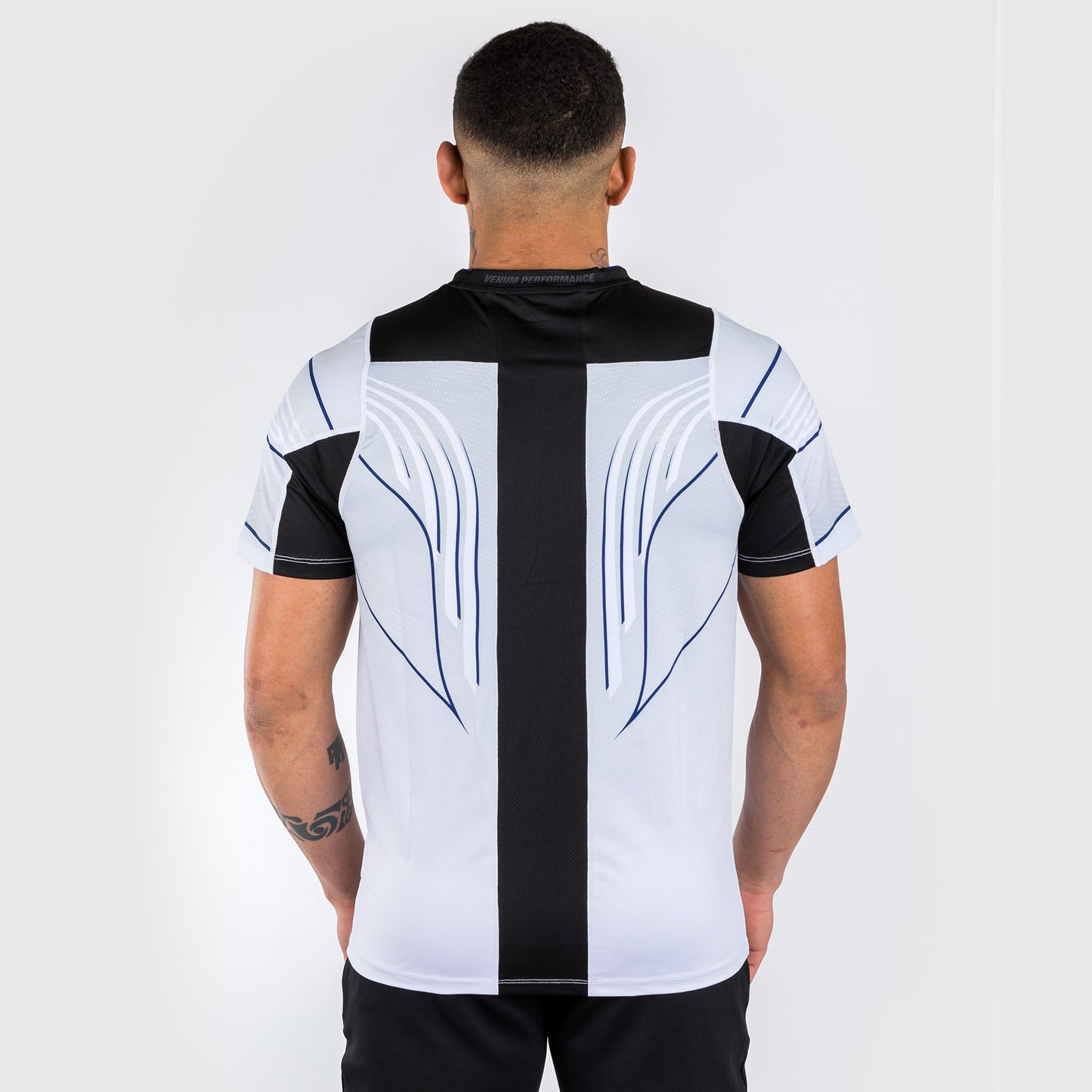 UFC Venum Personalized Authentic Fight Night 2.0 Kit by Venum Men's Walkout Jersey - Midnight Edition - Ice