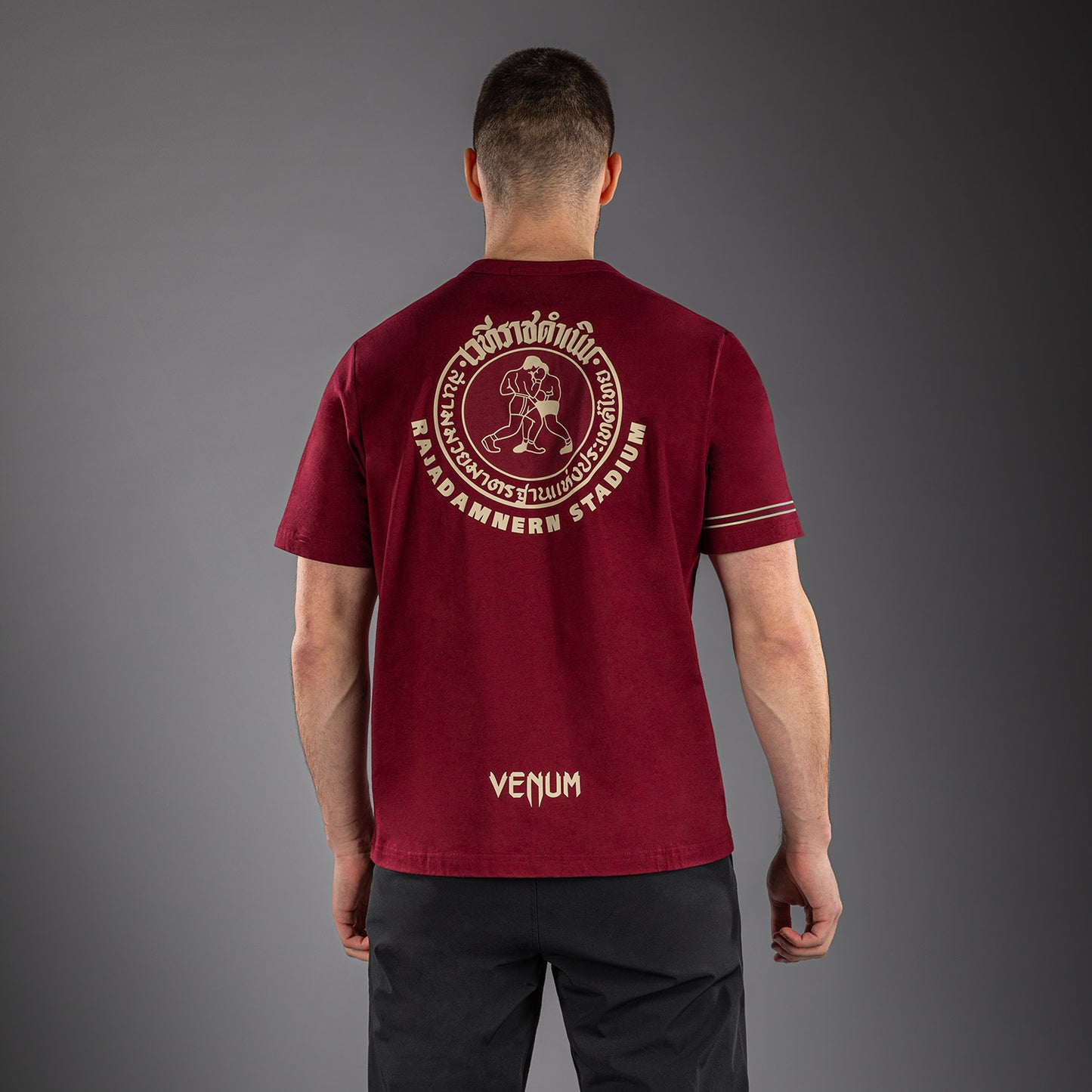 Venum x Rajadamnern T-Shirt - Burgundy