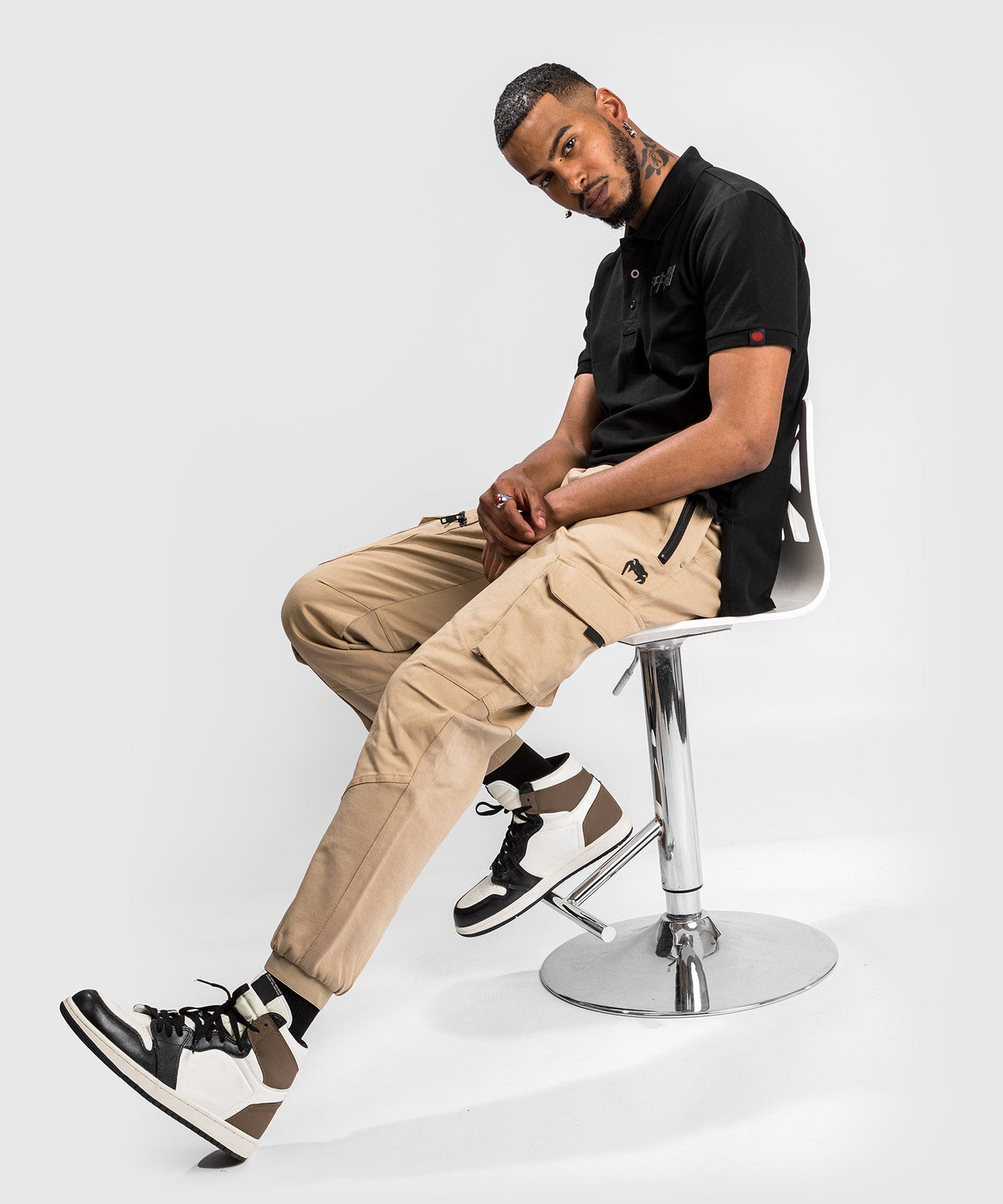 Venum Okinawa 3.0 Polo  - Black/Red