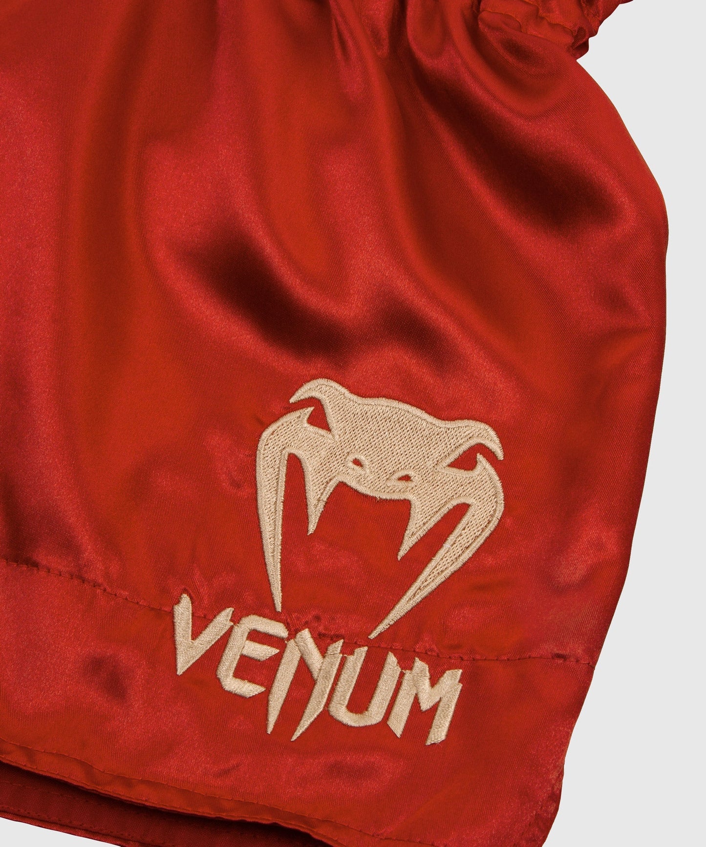 Venum Classic Muay Thai Short - Bordeaux/gold
