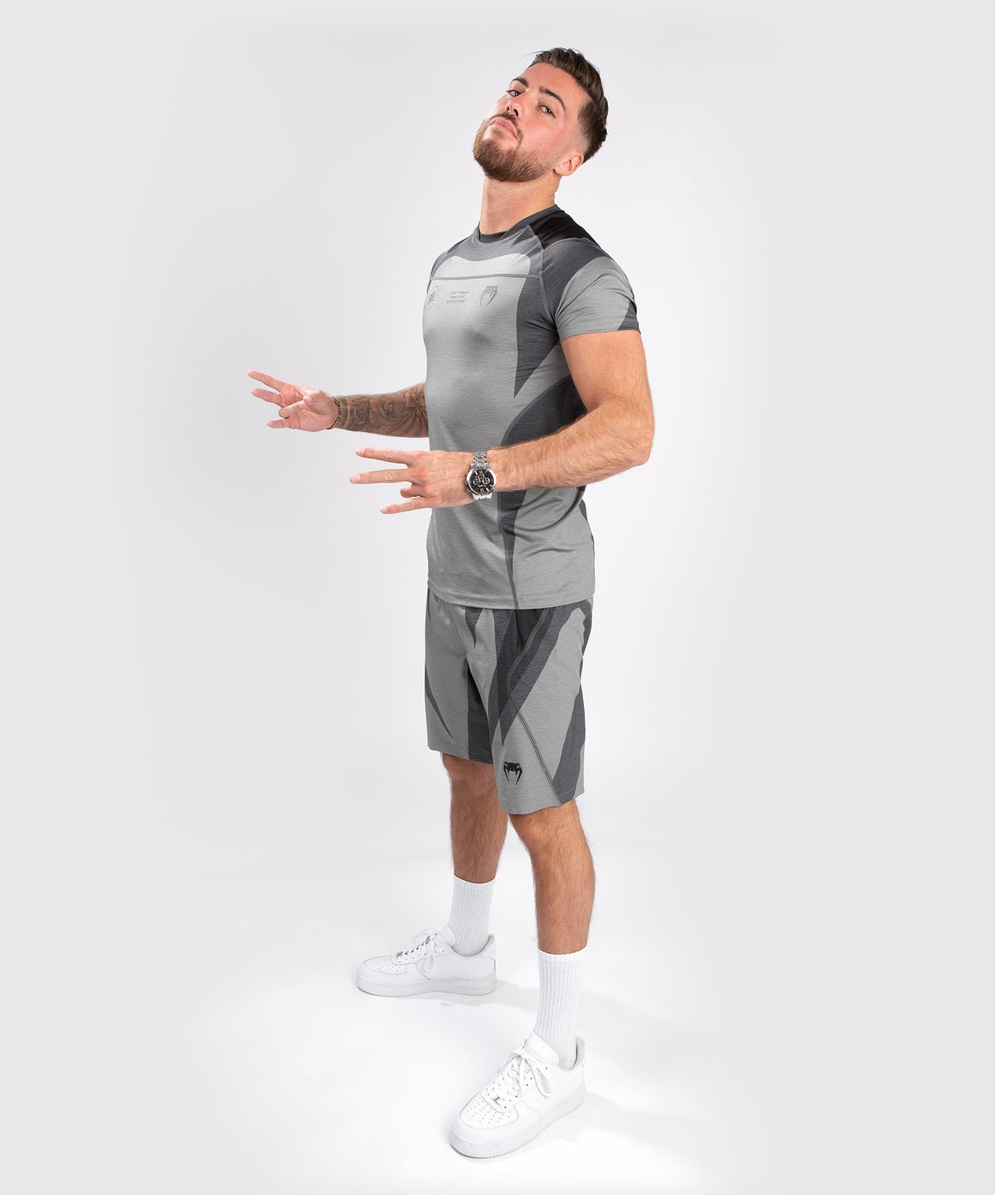 Venum Stone Dry Tech T-Shirt - Short Sleeves  - Mineral Green