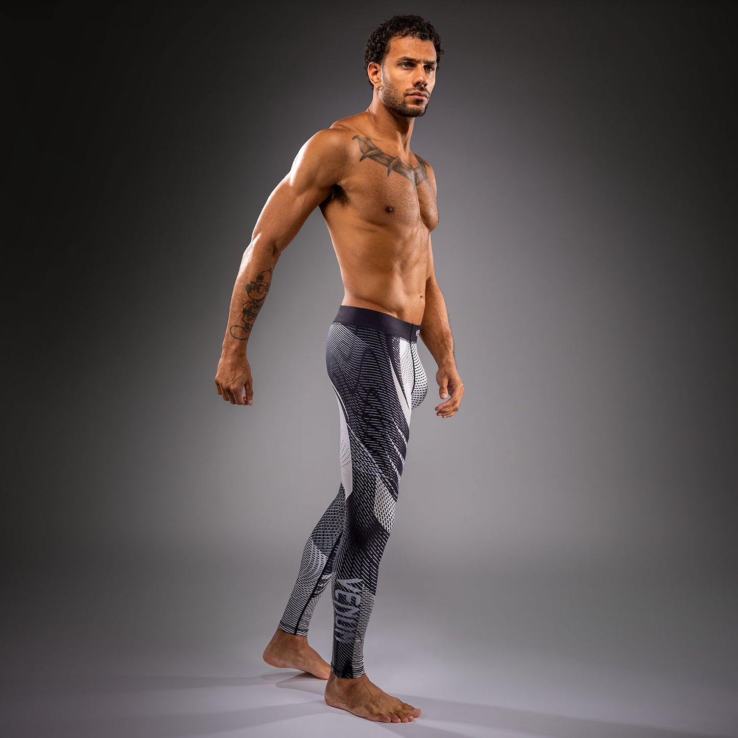 Venum Galactic 3.0 Spats - Off-White/Black