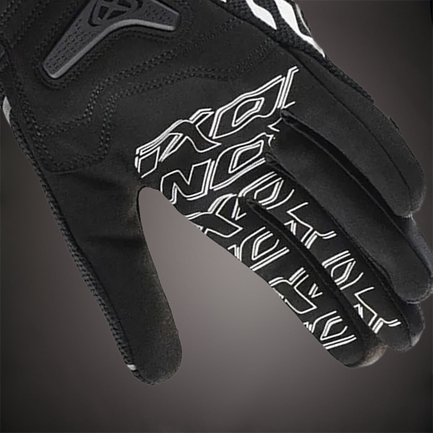 Venum x Ixon Hurry Motorcycle Glove – Black/White/Anthracite