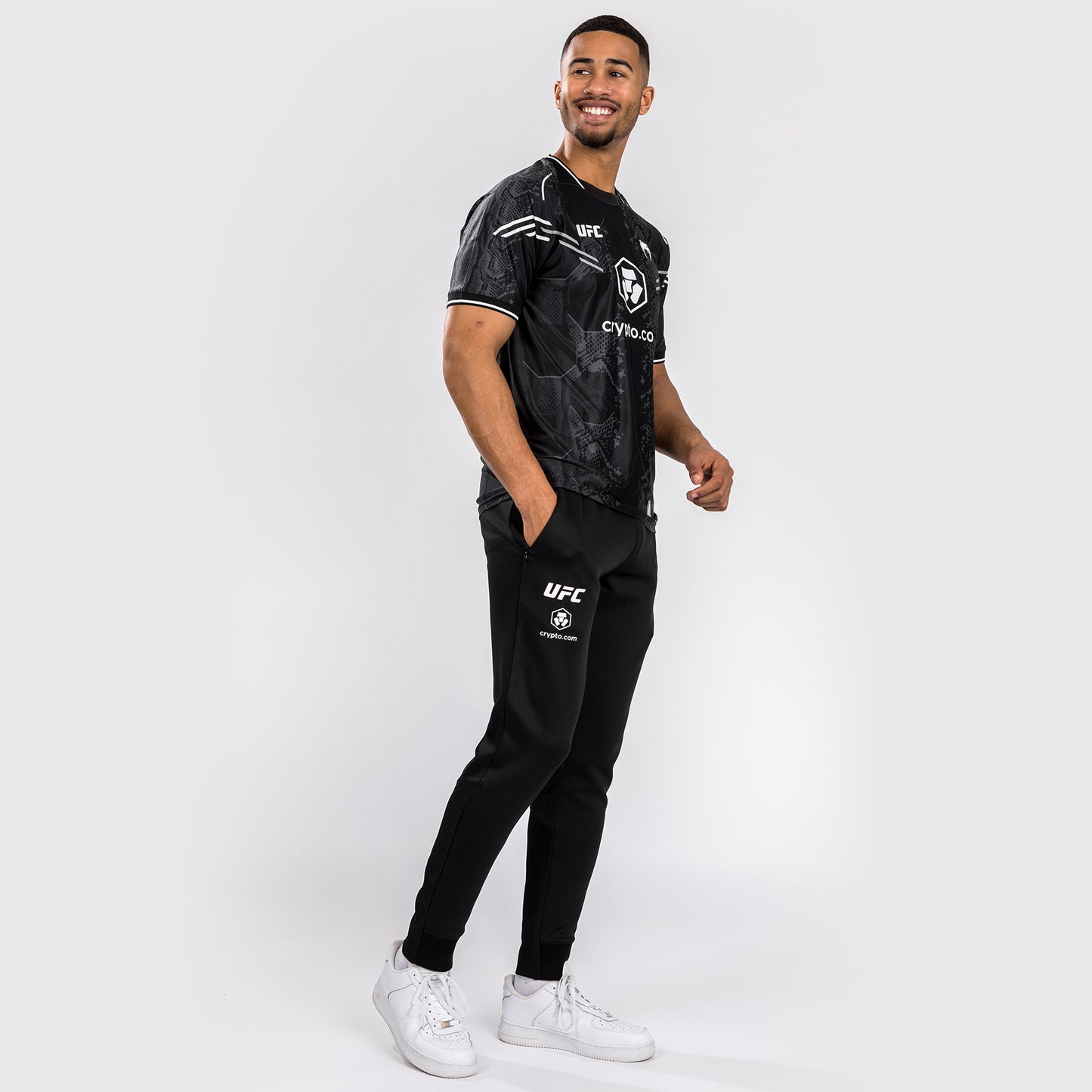 UFC Adrenaline by Venum Authentic Fight Night Men’s Walkout Pant - Black