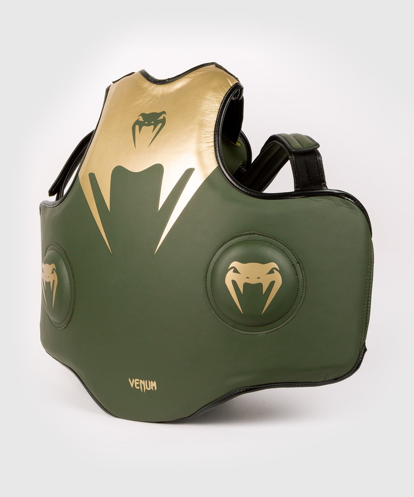 Venum Pro Boxing Body Protector - Khaki/Gold