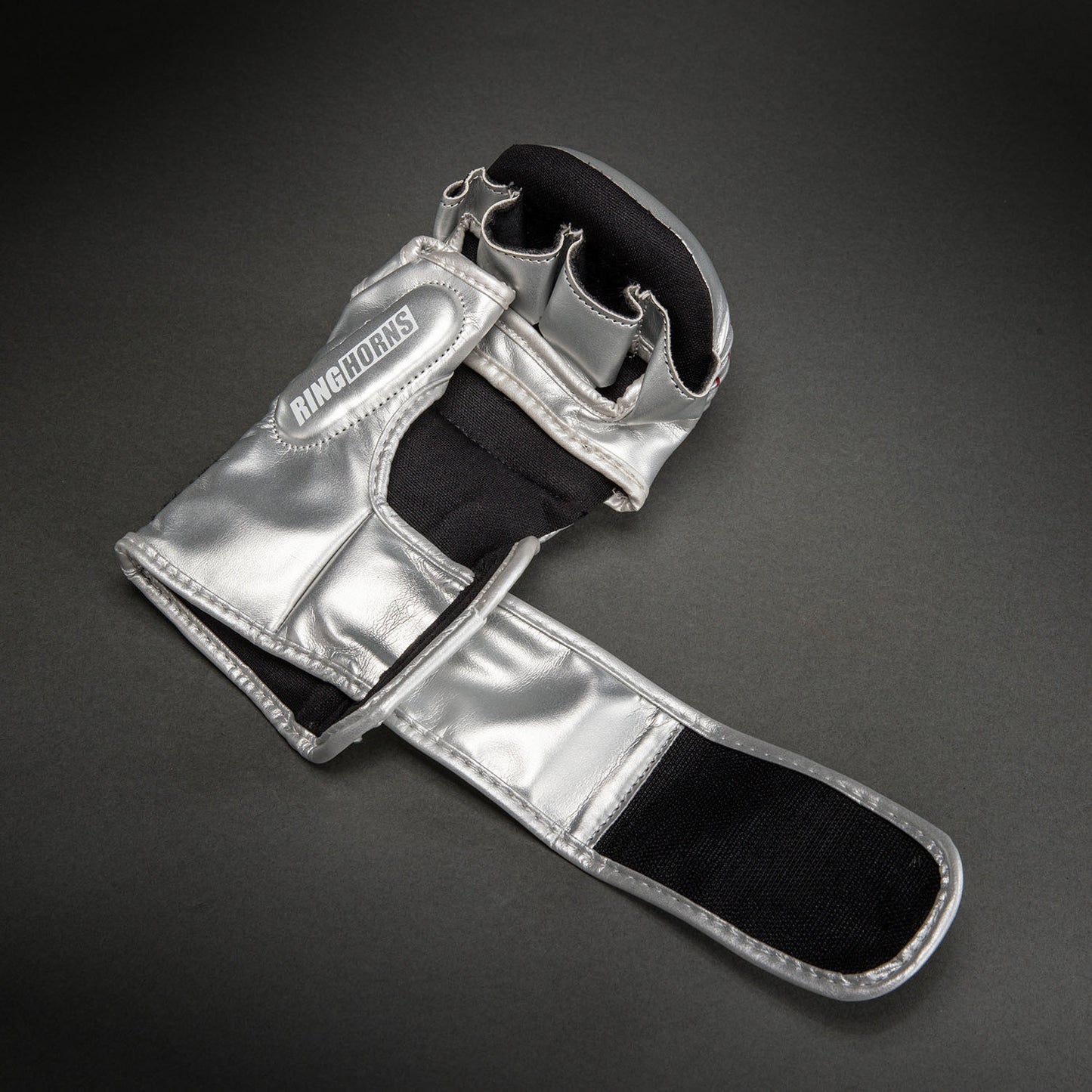 Ringhorns Charger by Venum MMA Sparring Gloves - Silver/Black