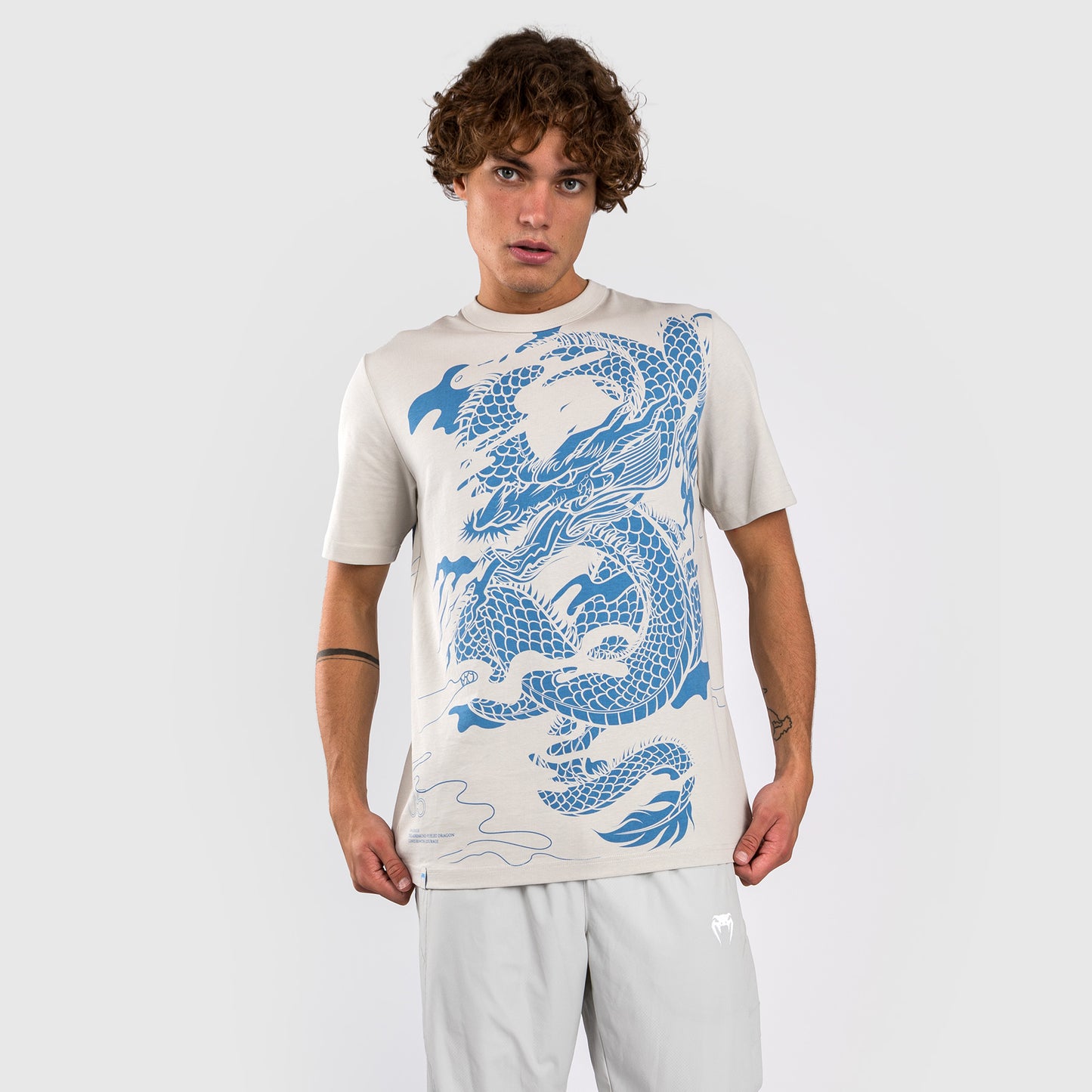 Venum Dragon’s Flight Men’s T-Shirt - Misty Blue