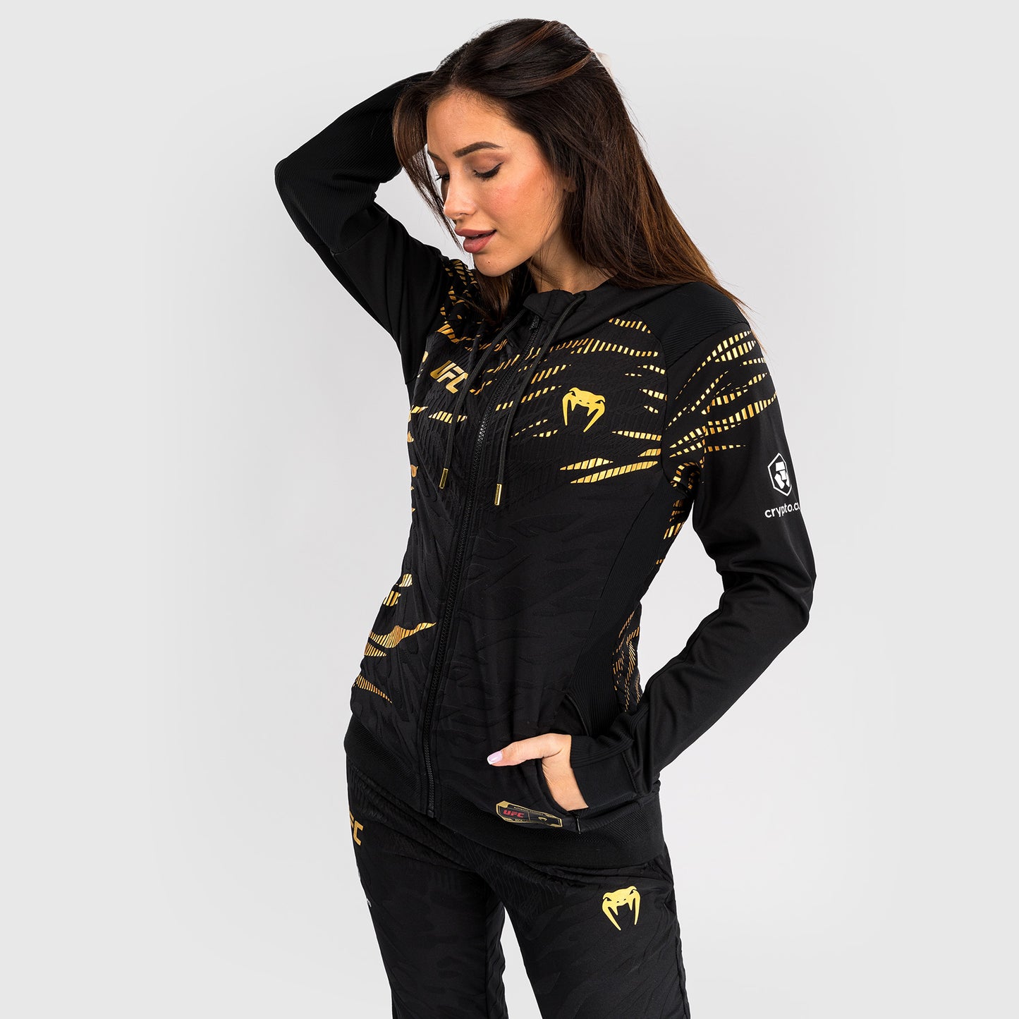 UFC Fusion by Venum Personalized Authentic Fight Night Women's Hoodies - Champion