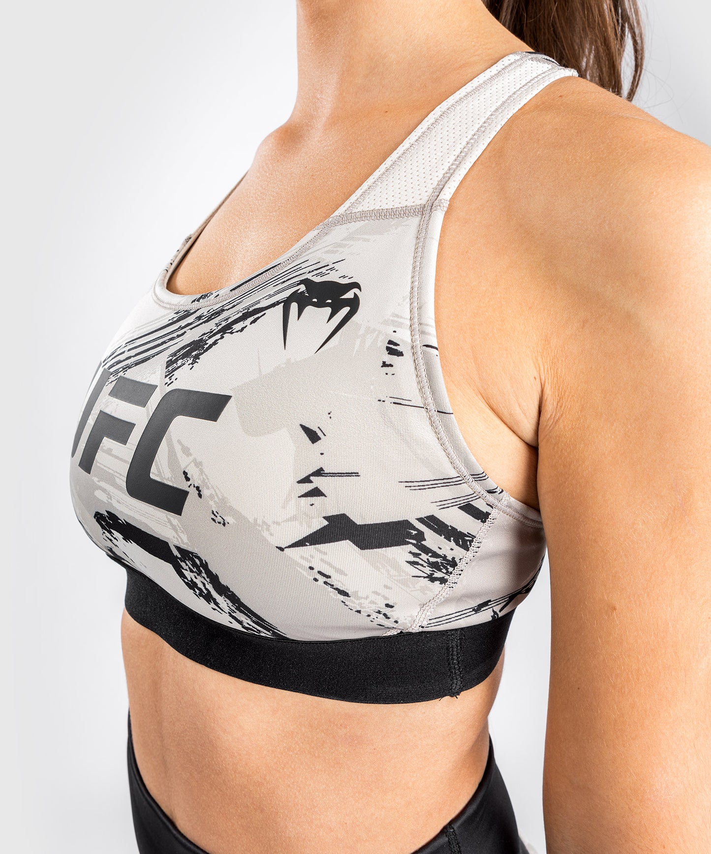 UFC Venum Authentic Fight Week Women’s 2.0 Sport Bra - Sand/Black