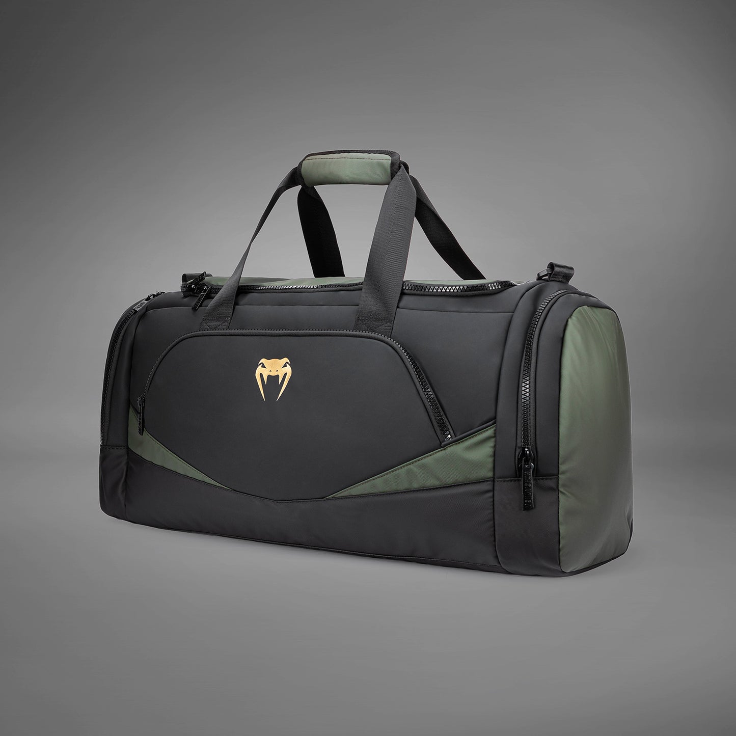 Venum Evo 2 Trainer Lite Duffle Bag (55-63L) - Black/Khaki
