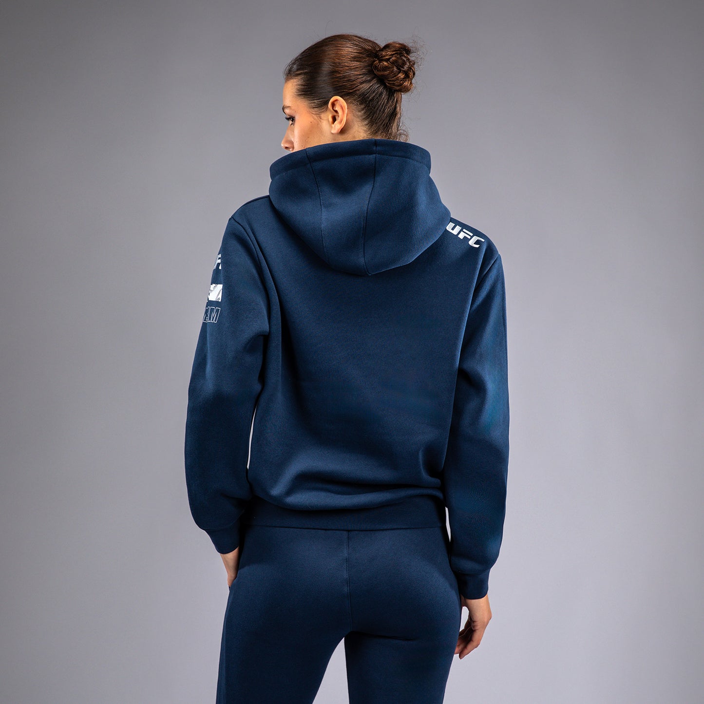 UFC Fusion by Venum Fight Week Women’s Pullover Hoodie - Solid Oceanic Blue