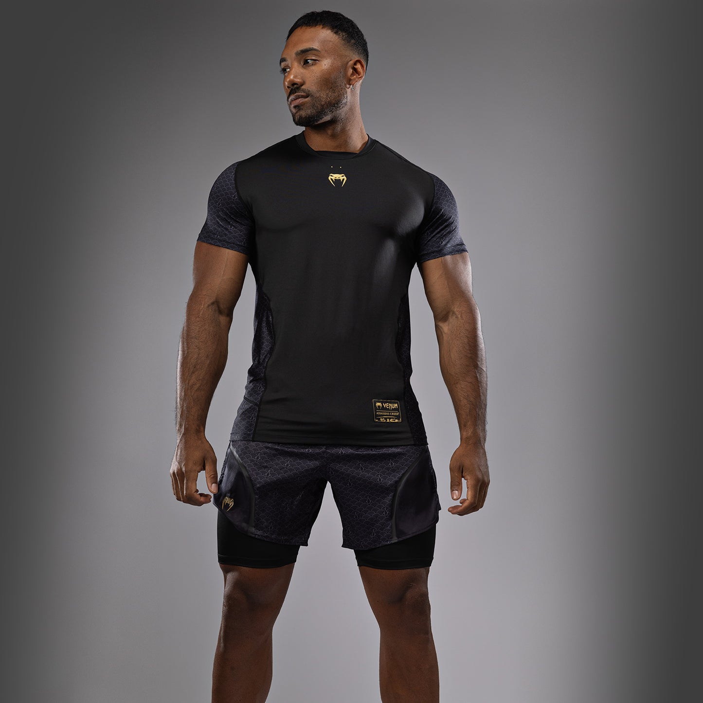 Venum x Assassin's Creed Shadows Dry Tech - Black Gold