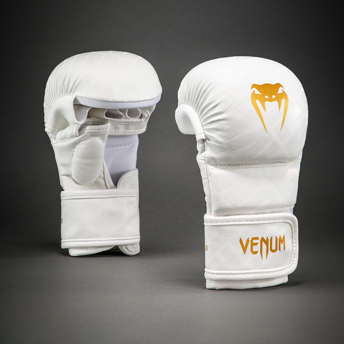 Venum Contender 1.5 XT 3D Sparring Gloves - White/Gold