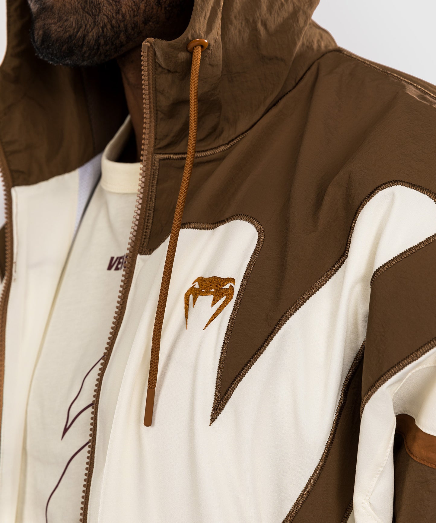 Venum Attack 90 Tracksuit Jacket - Dark Brown