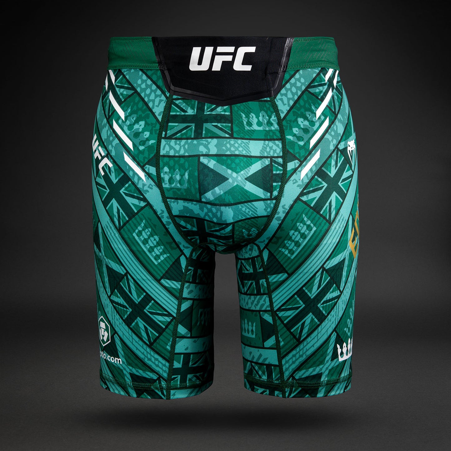 Men's UFC Unrivaled by Venum Green Leon Edwards Vale Tudo Short