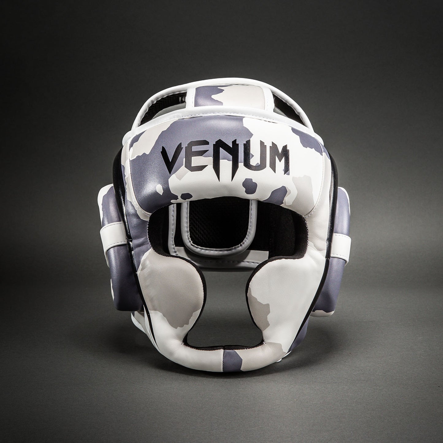 Venum Elite Camo Headgear - White/Light Grey