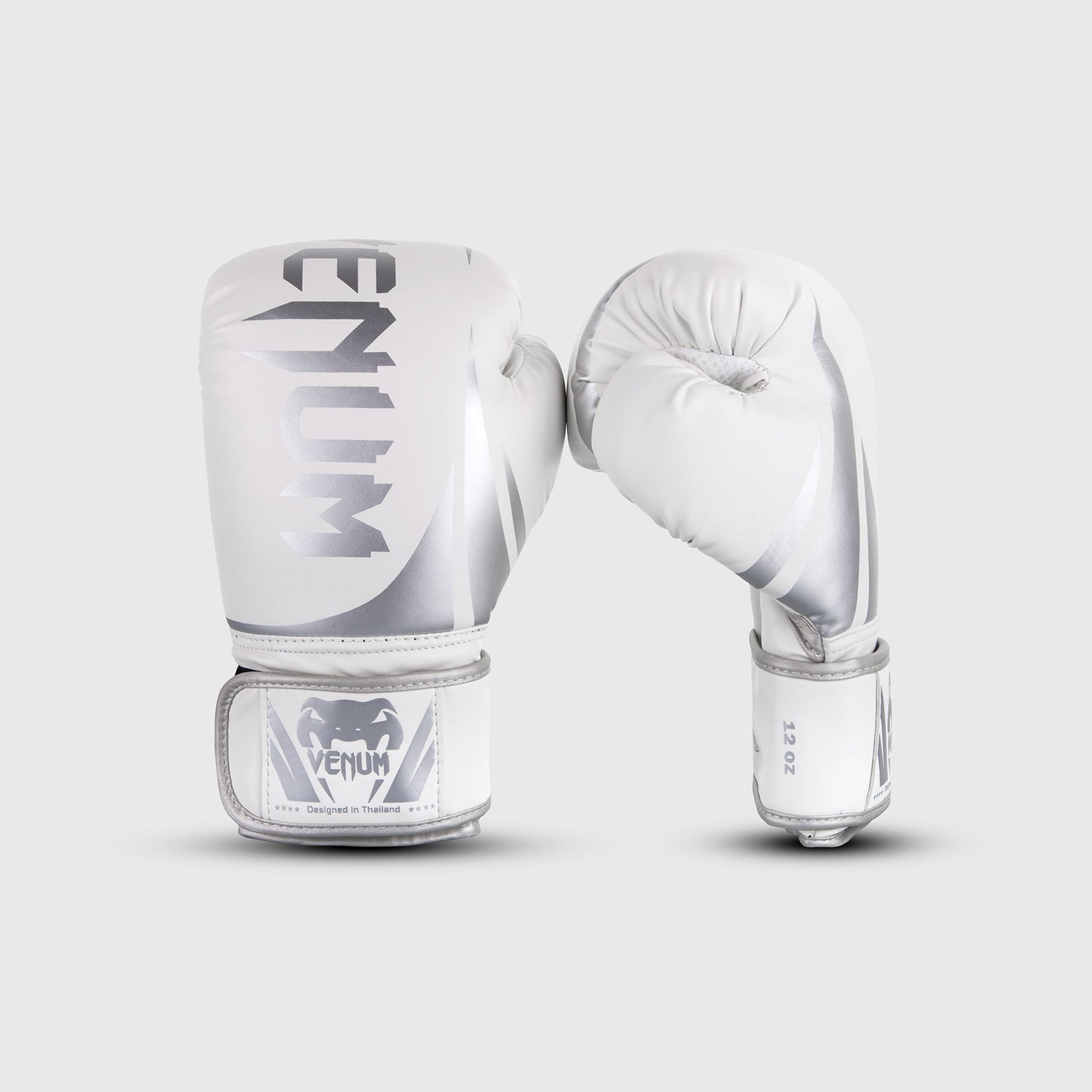 Venum Challenger 2.0 Boxing Gloves - White/Silver