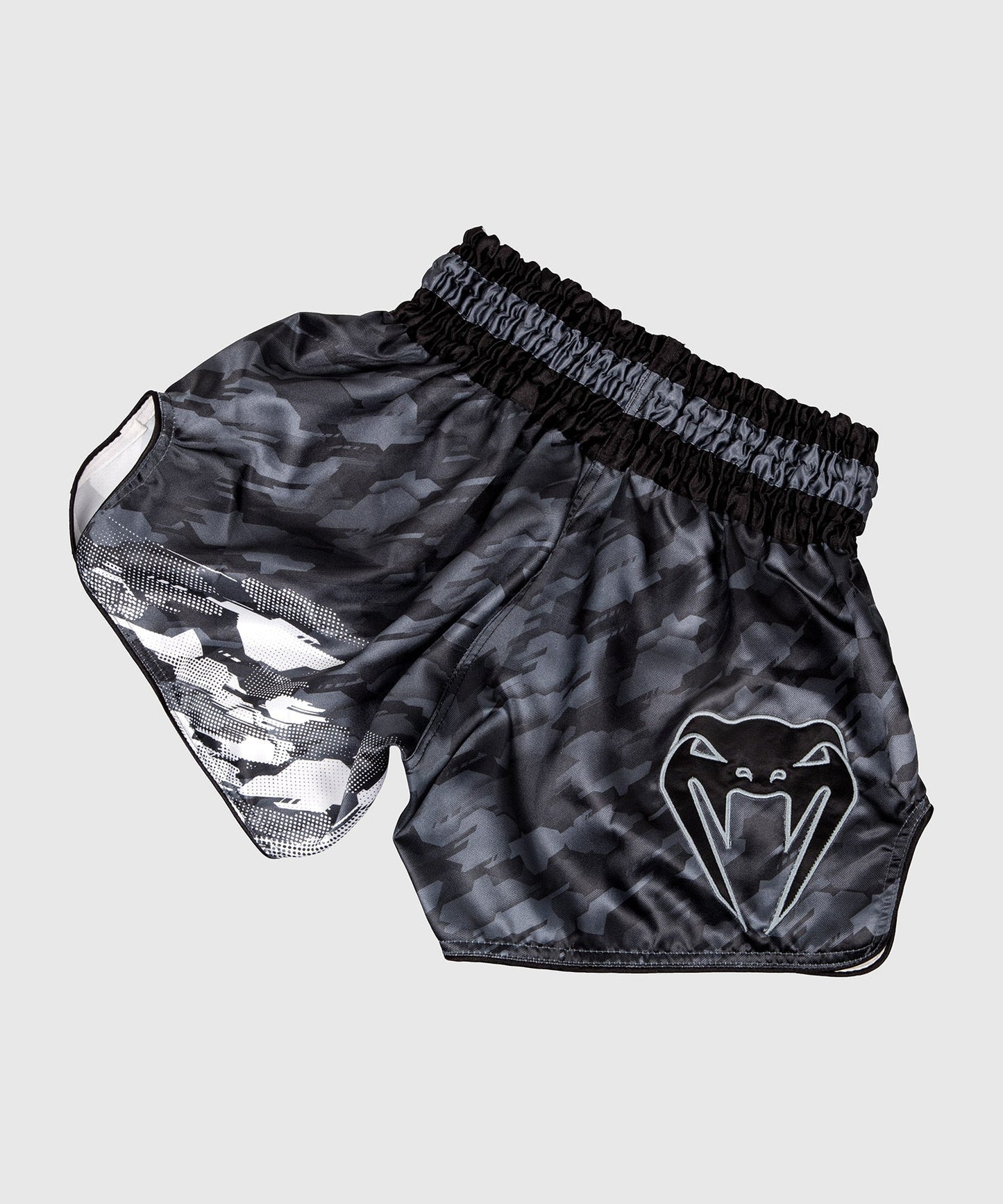 Venum Tecmo Muay Thai Shorts - Dark Grey