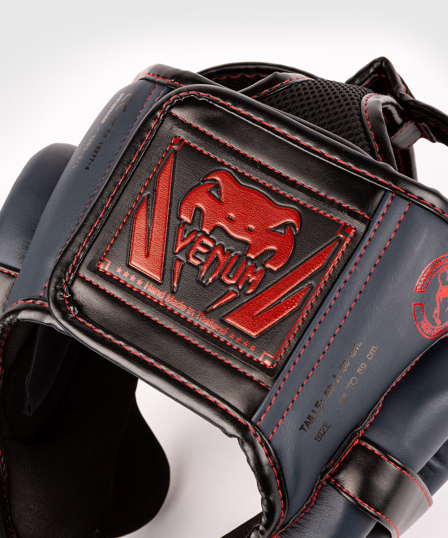 Venum Elite Headgear - Navy Blue/Black-Red