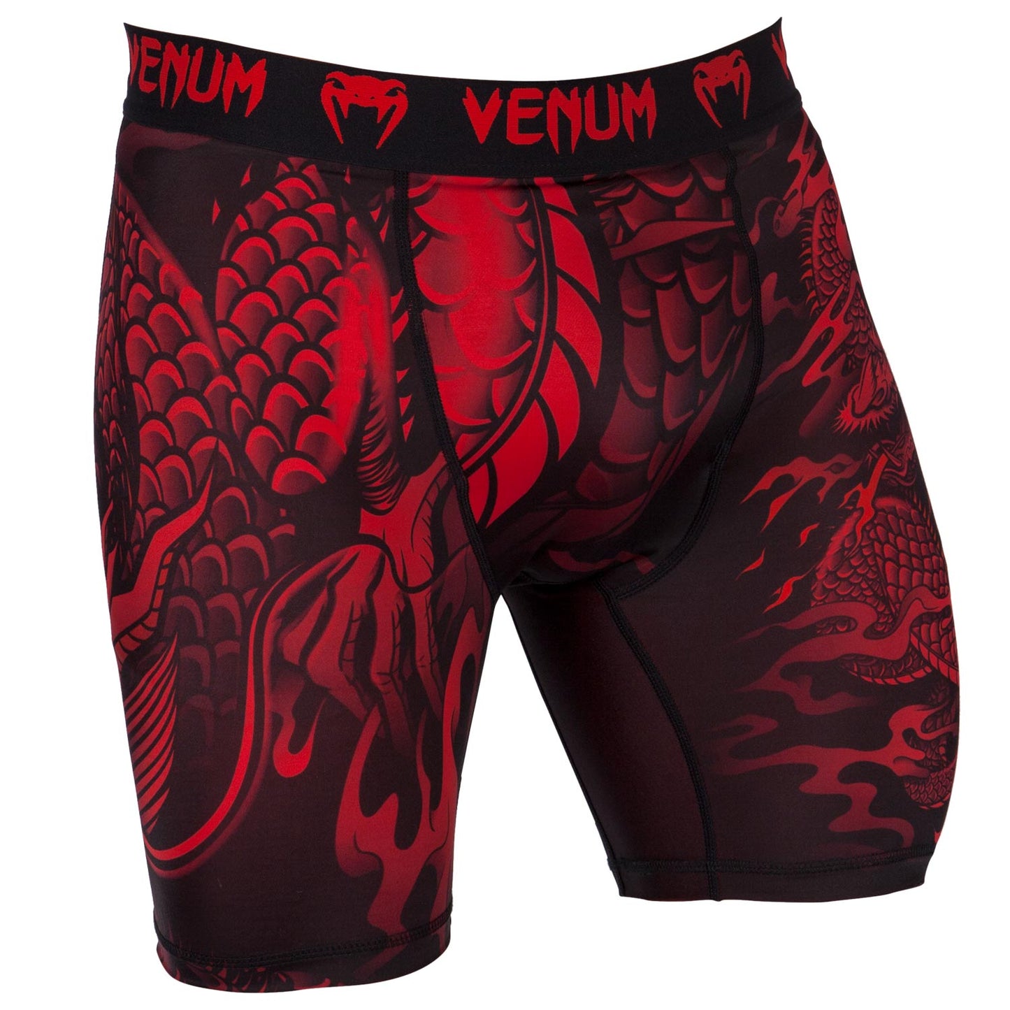 Venum Dragon's Flight Compression Shorts - Black/Red