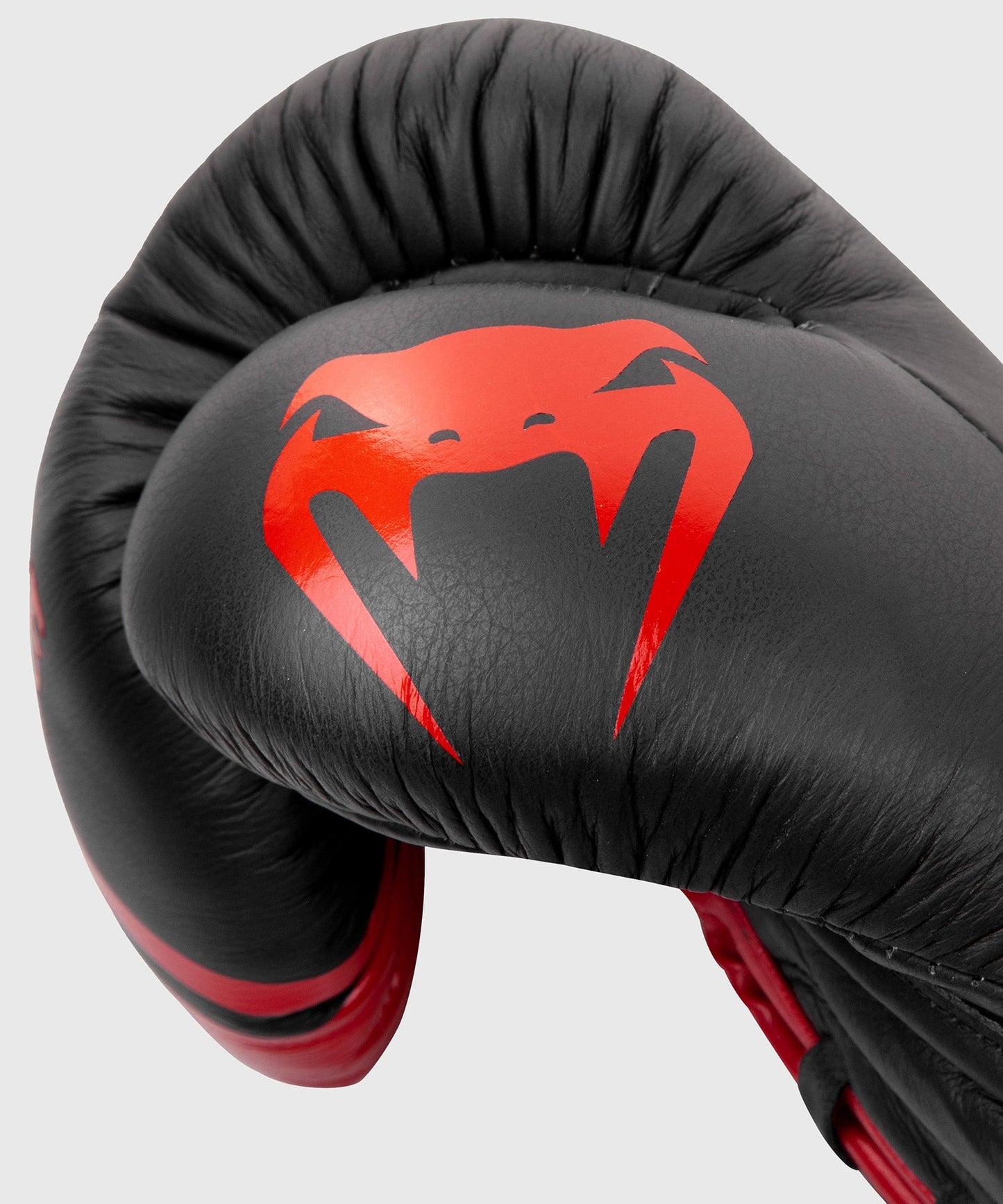 Venum Shield Pro Boxing Gloves - With Laces - Black/Red
