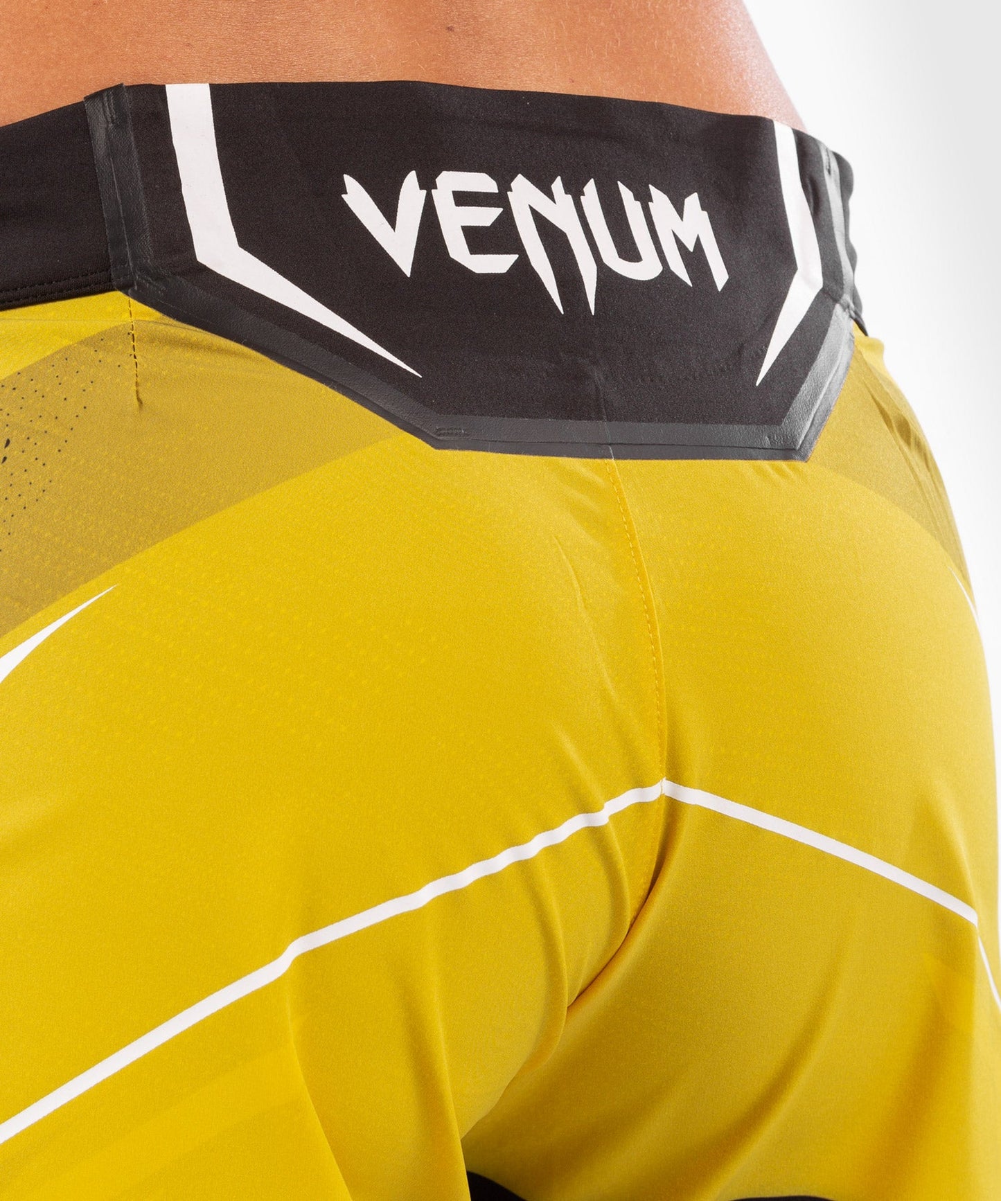 UFC Venum Authentic Fight Night Women's Shorts - Long Fit - Yellow