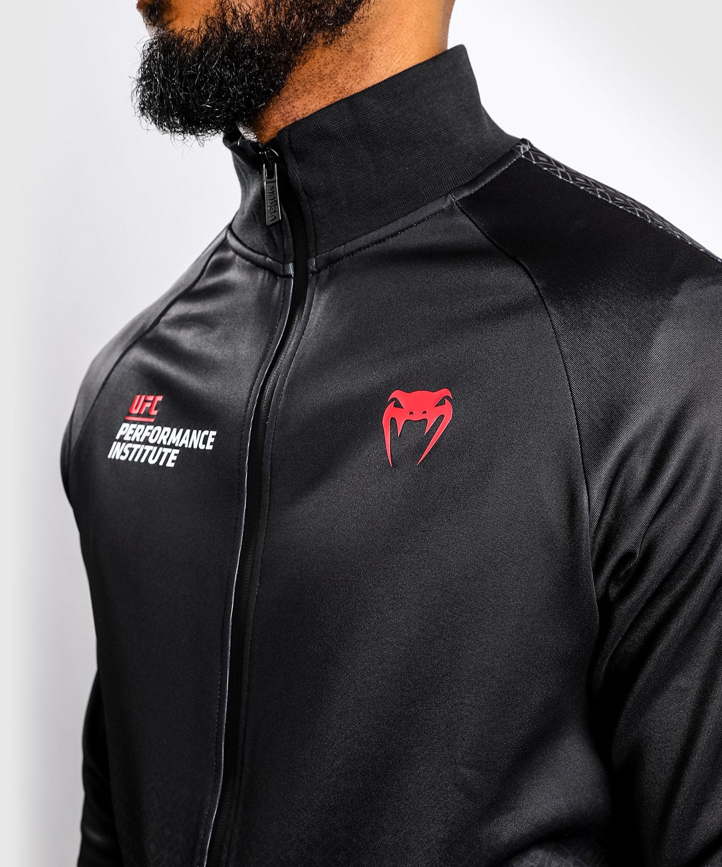 UFC Venum Performance Institute Track Jacket - Black/Red