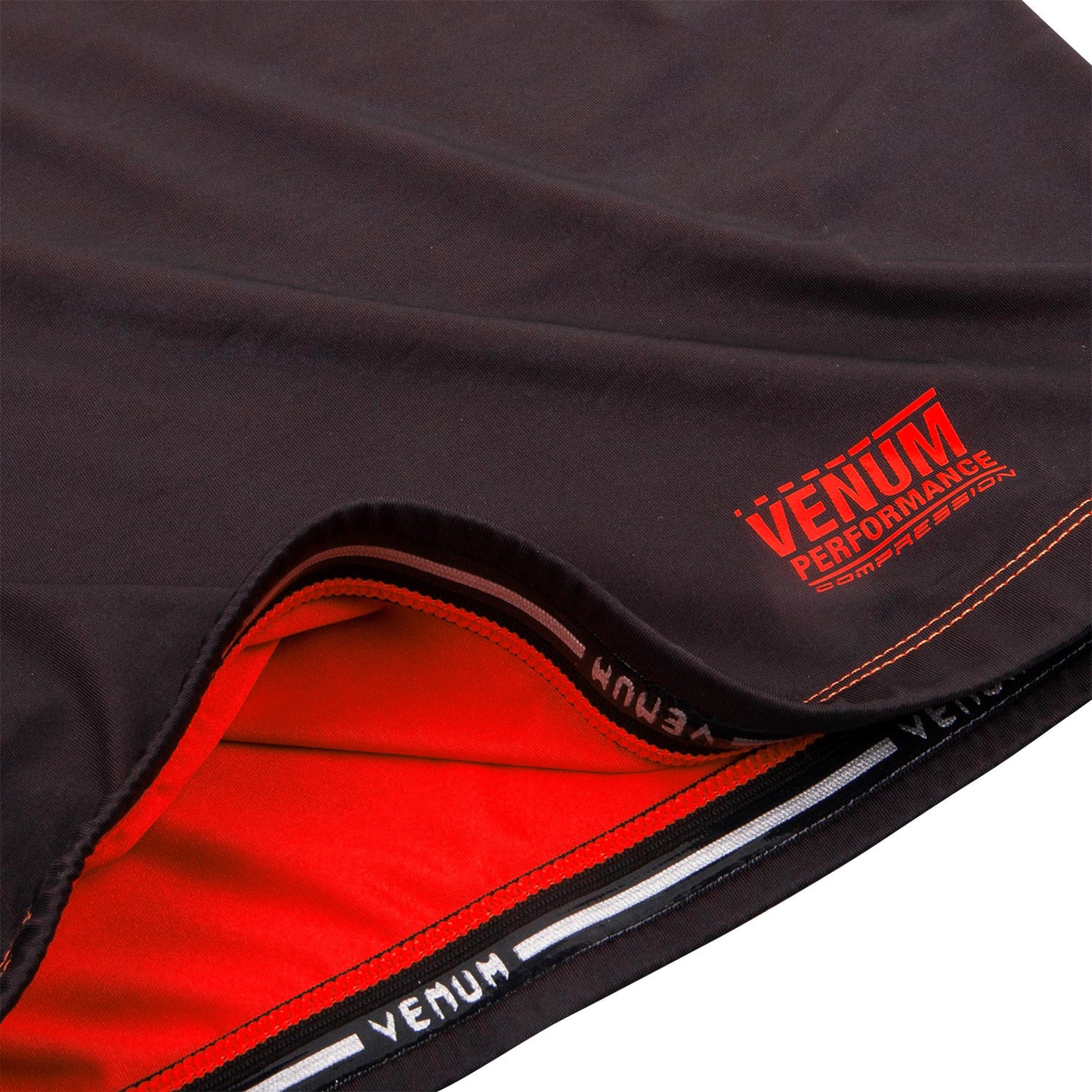 Venum Contender 3.0 Compression T-shirt - Long Sleeves - Black/Red