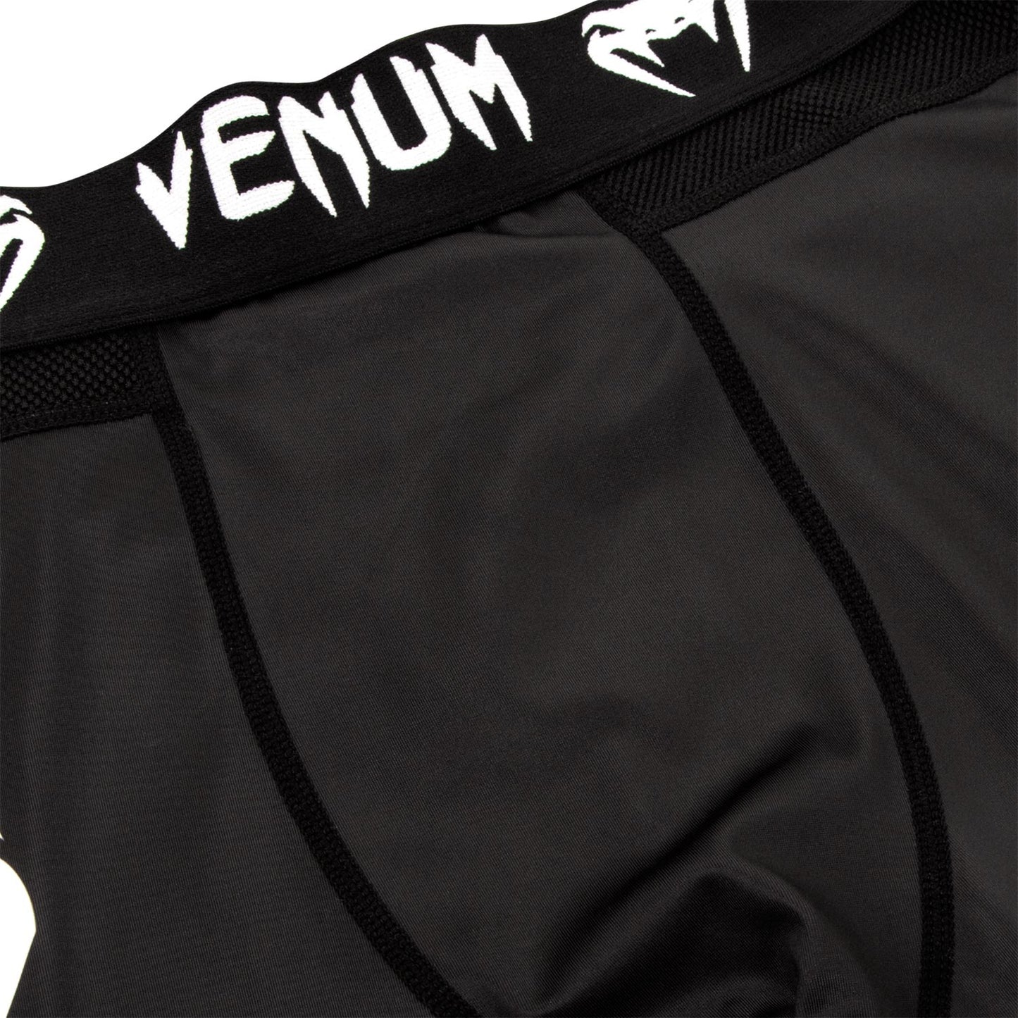 Venum Logos Compression Tights - Black/White