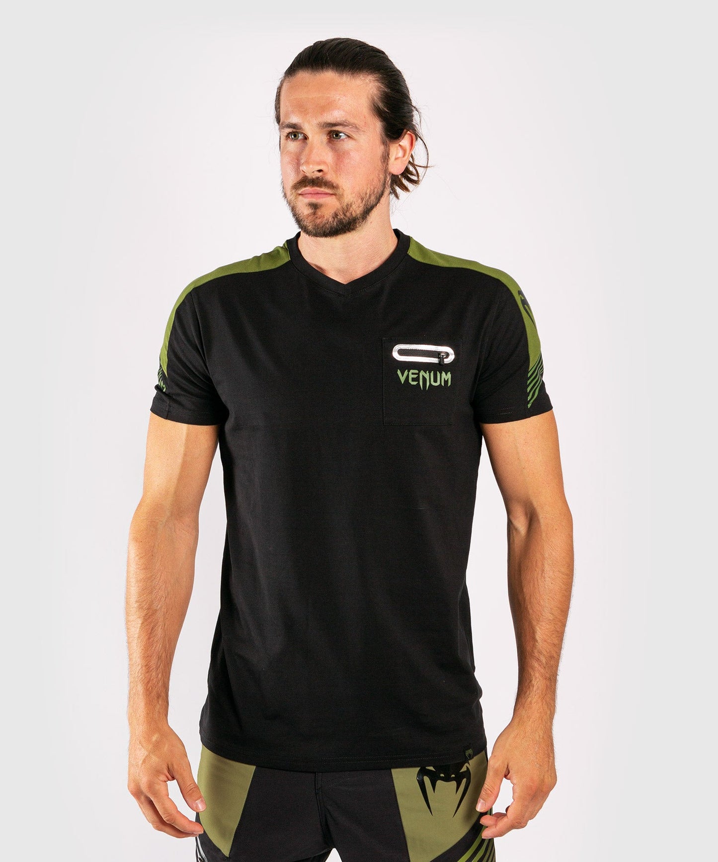 Venum Cargo T-shirt - Black/Green