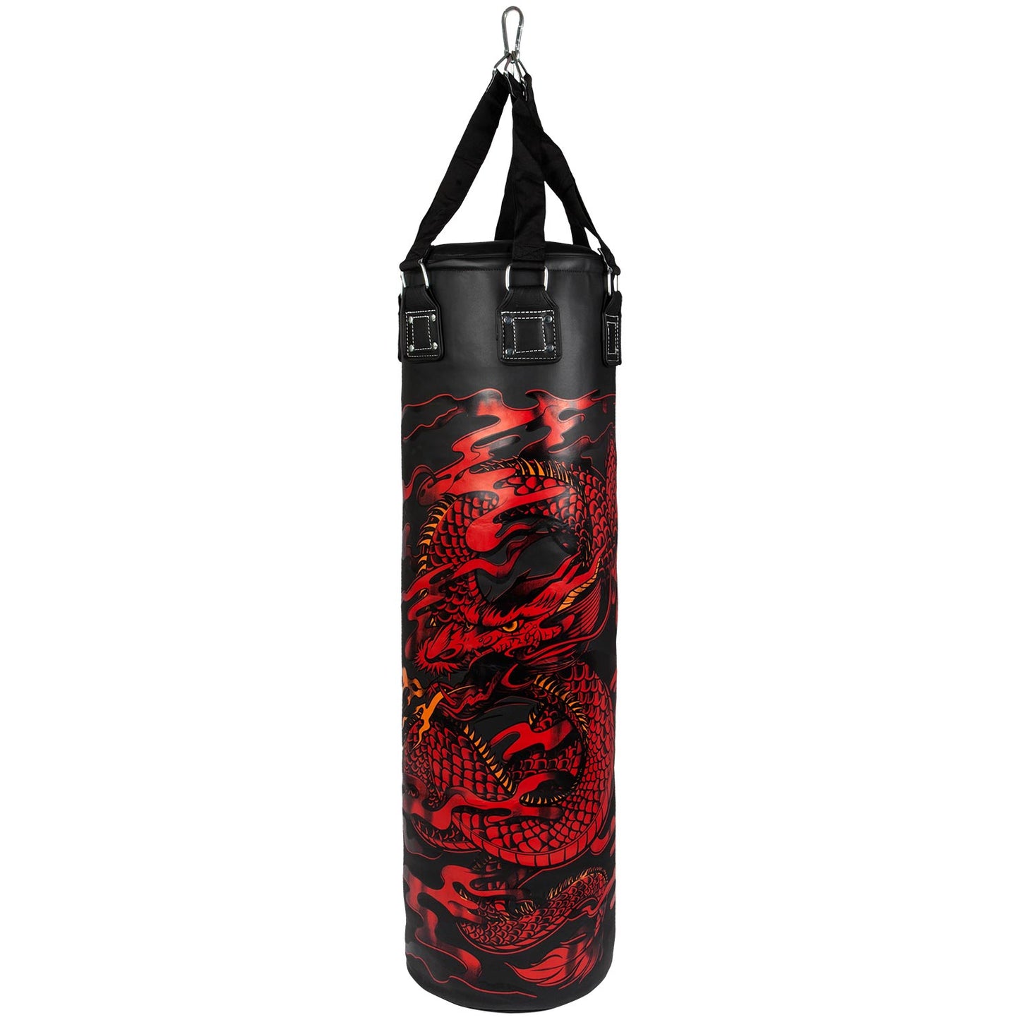 Venum Dragon's Flight Heavy Bag - Black/Red - 130 cm