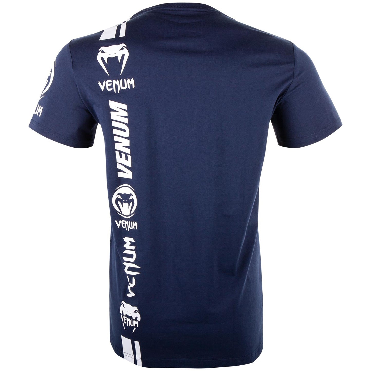 Venum Logos T-shirt - Navy Blue/White