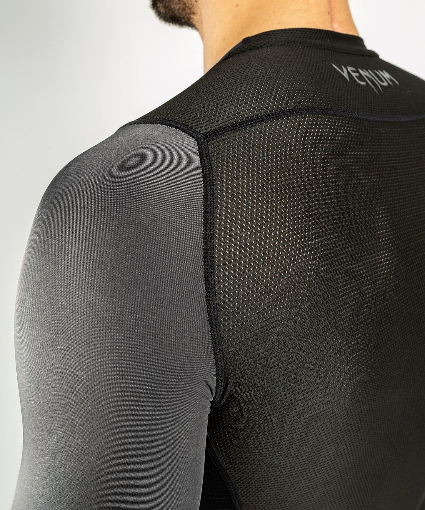 Venum G-Fit Rashguard - Long Sleeves - Grey/Black