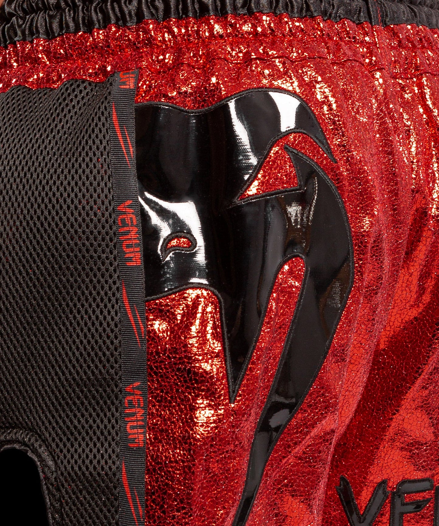 Venum Giant Foil Muay Thai Shorts - Red/Black