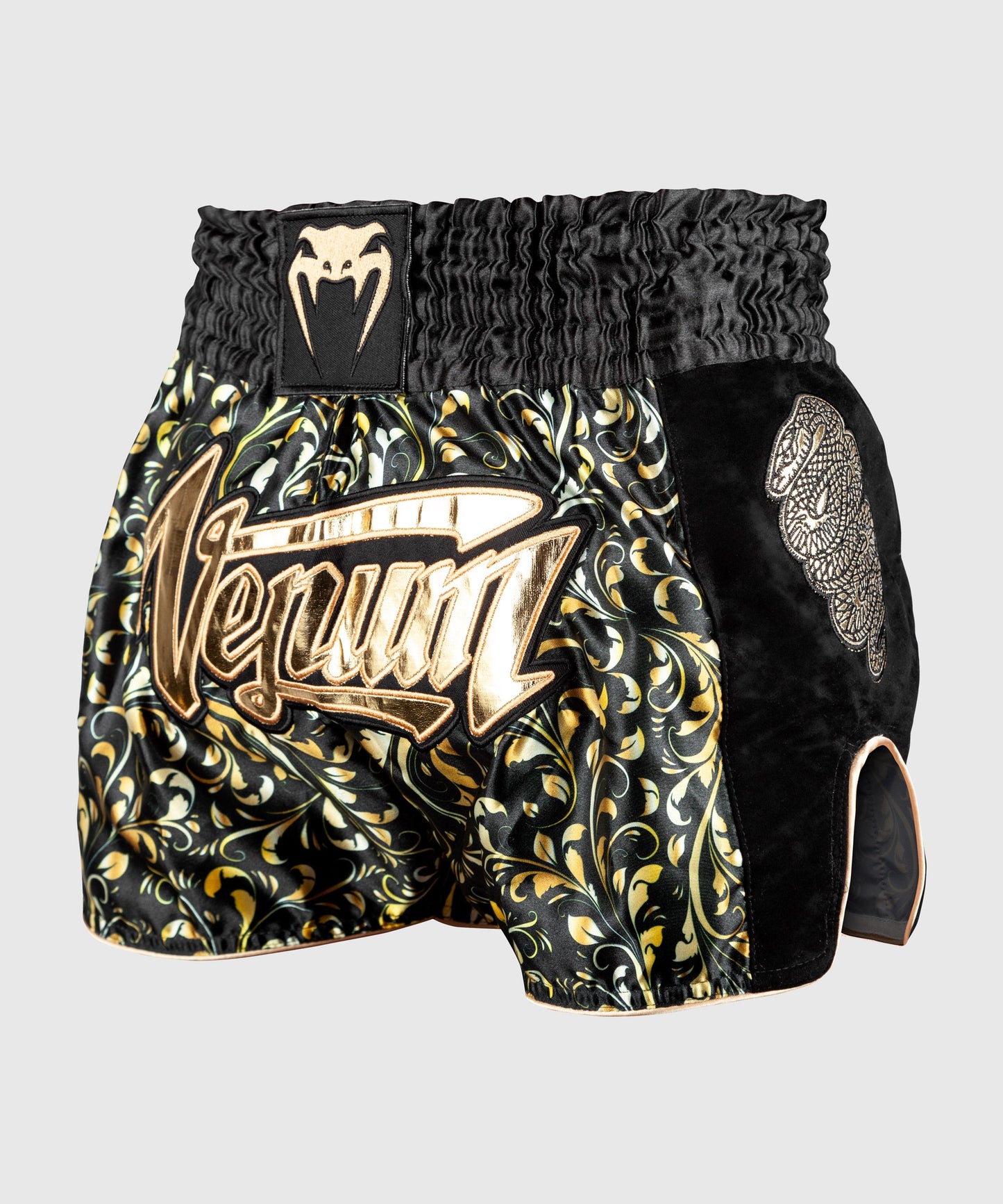 Venum Absolute Muay Thai Shorts - Black/Gold - Exclusive