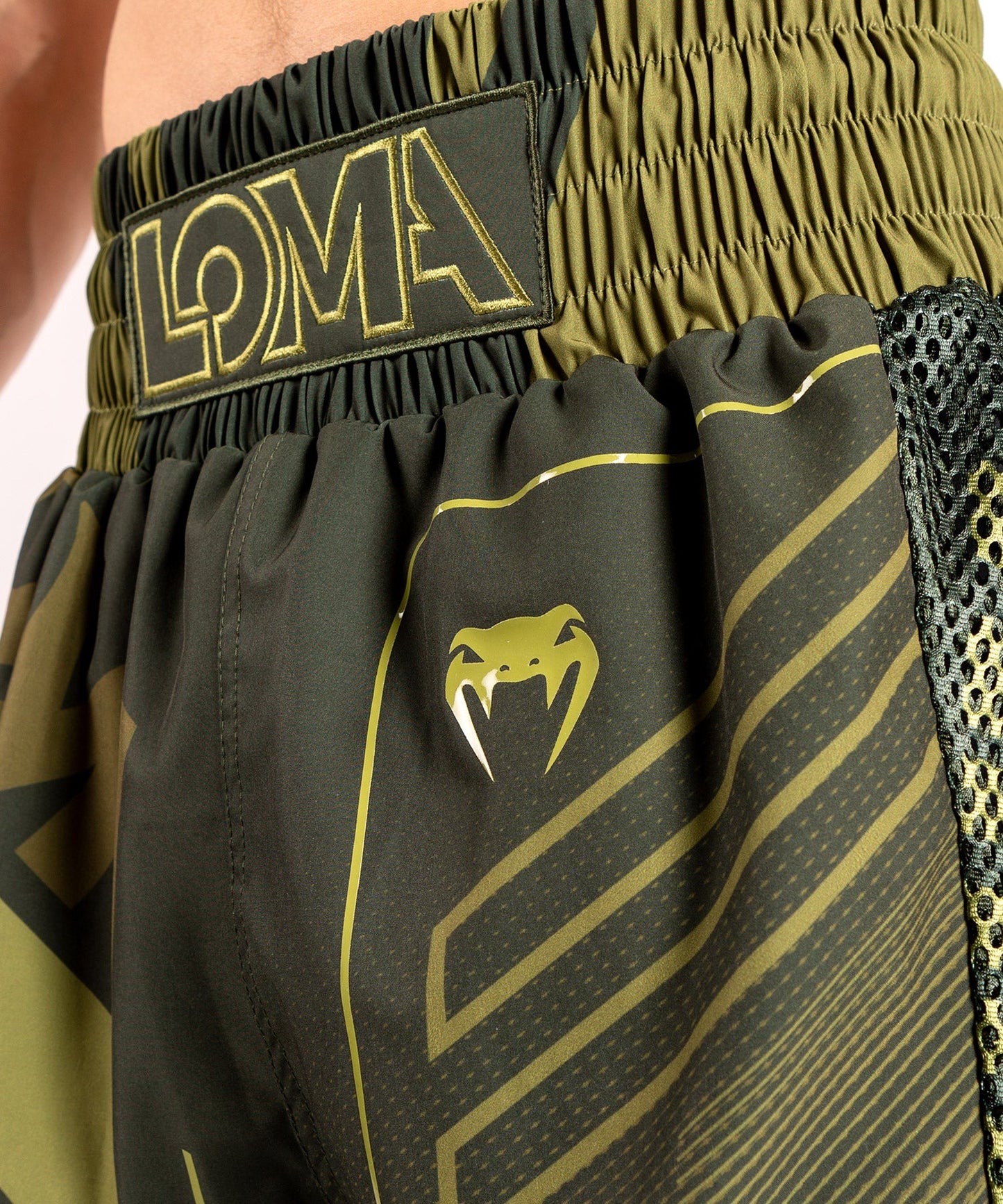 Venum Loma Commando Boxing Shorts - Khaki