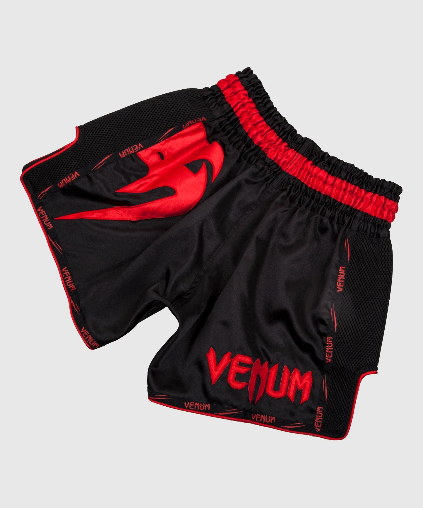Venum Giant Muay Thai Shorts - Black/Red