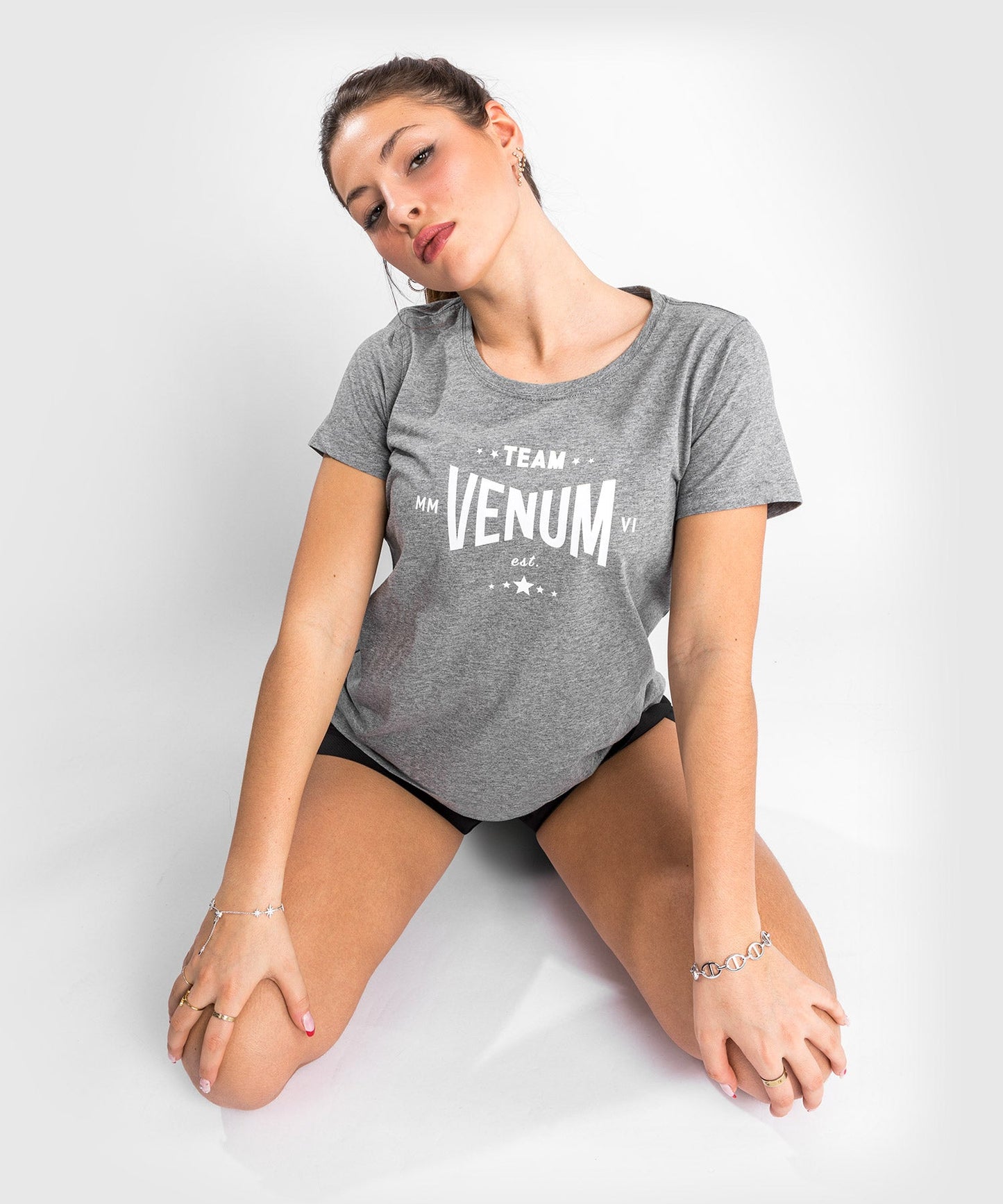 Venum Team 2.0 T-Shirt - For Women - Light Heather Grey