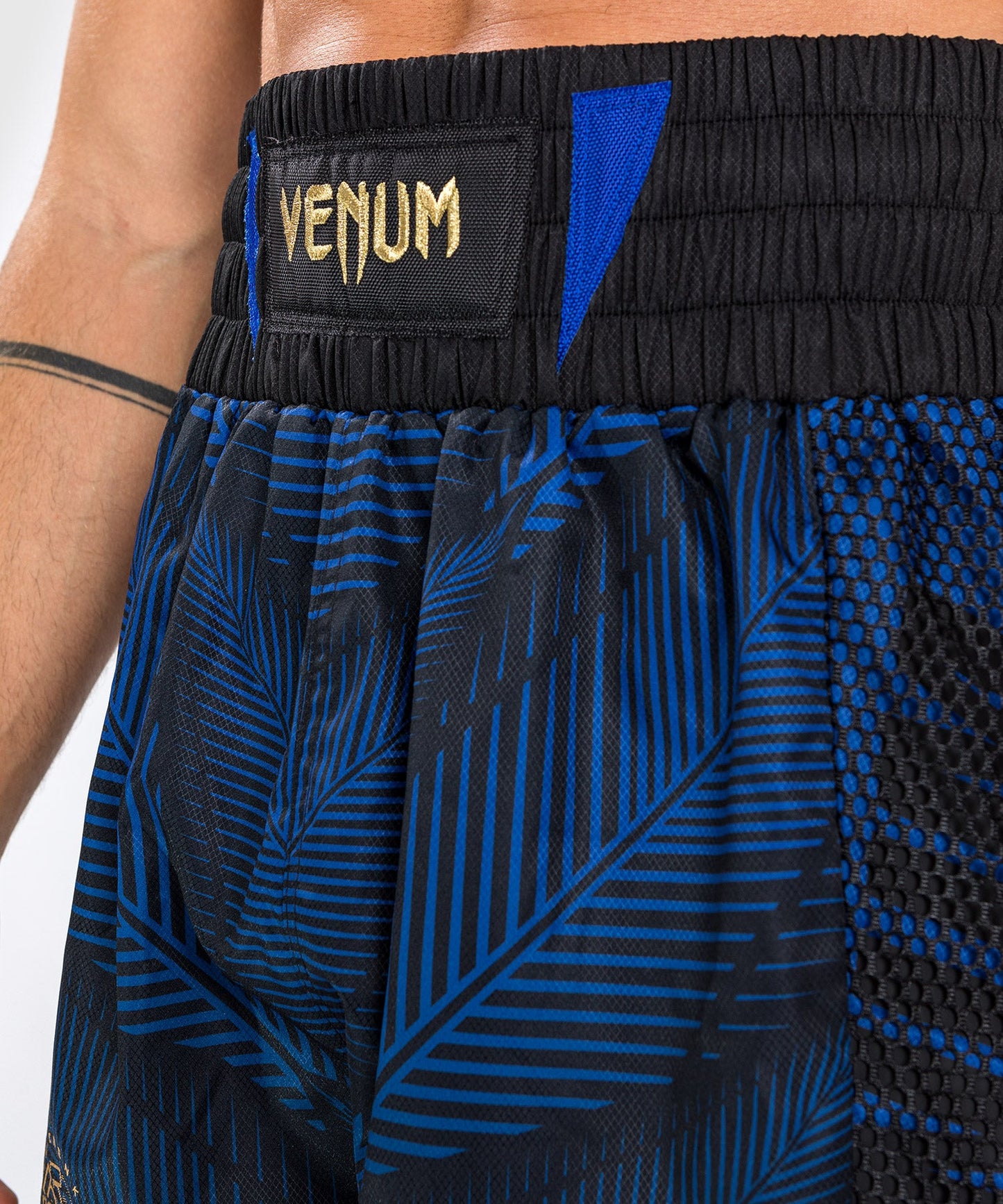 Venum Phantom Loma Boxing Short - Black/Blue